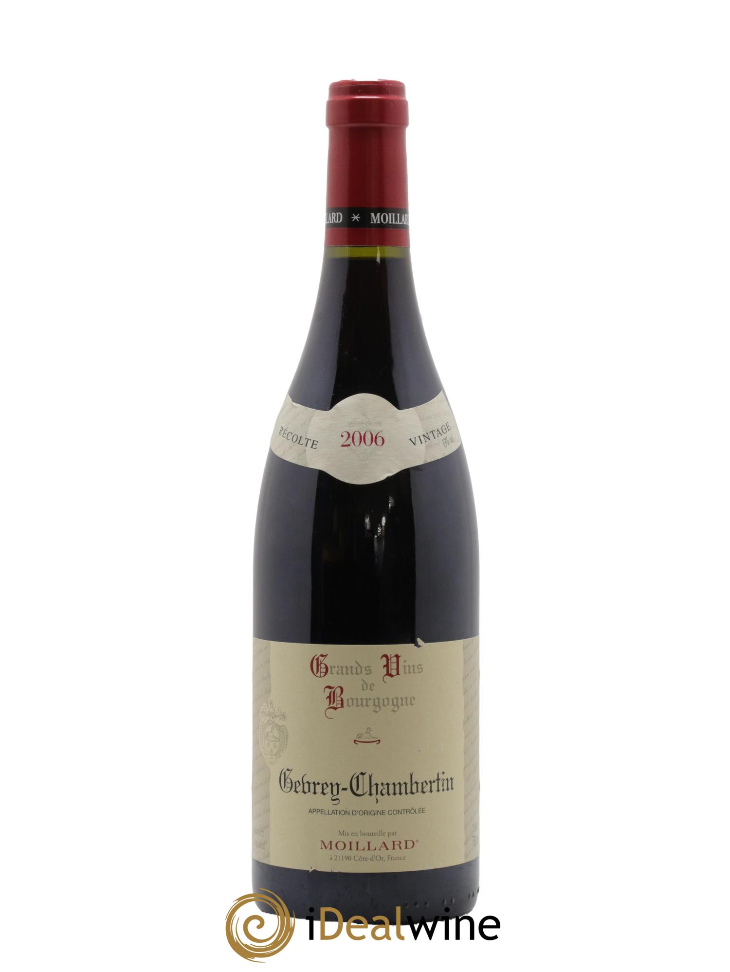 Gevrey-Chambertin Moillard 2006 - Posten von 1 Flasche - 0