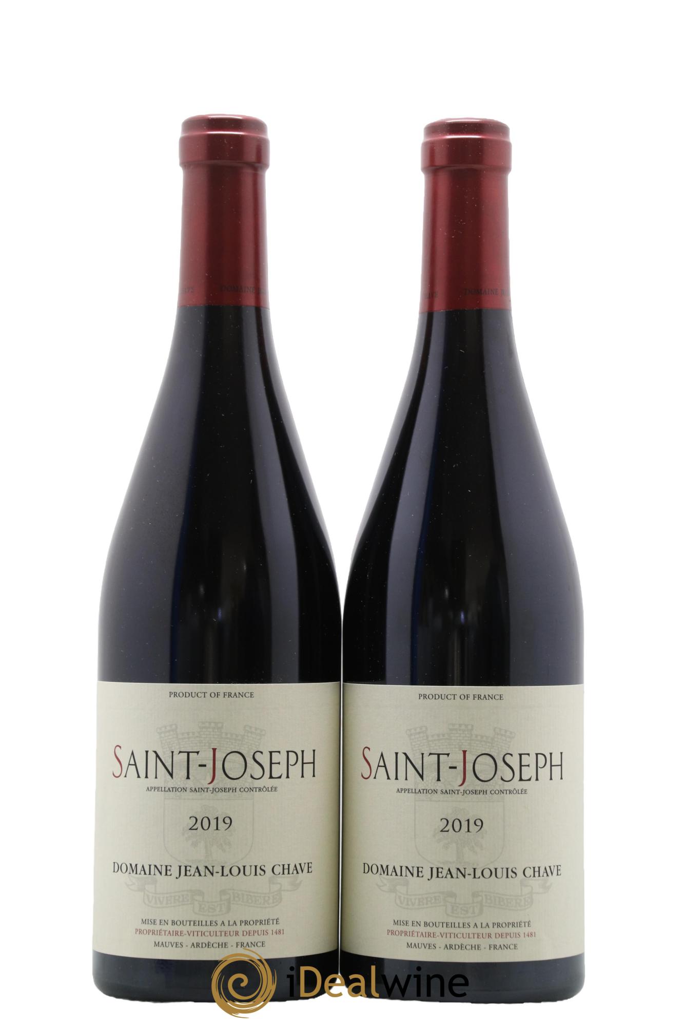 Saint-Joseph Jean-Louis Chave 2019 - Lot de 2 bouteilles - 0