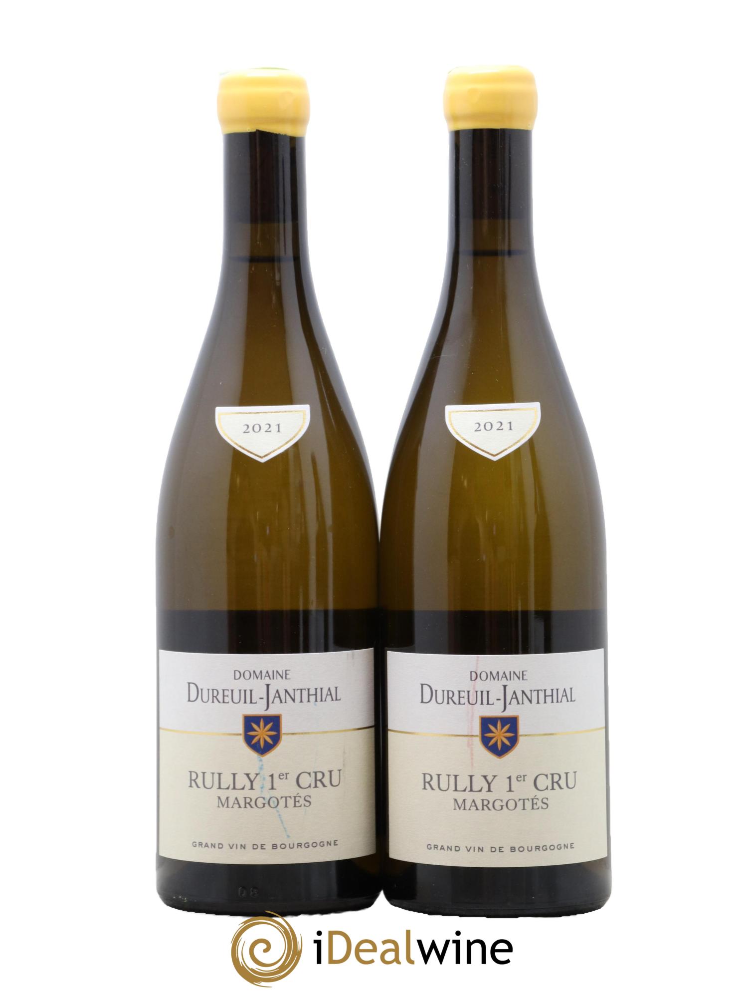 Rully 1er Cru Les Margotés Vincent Dureuil-Janthial 2021 - Lot of 2 bottles - 0