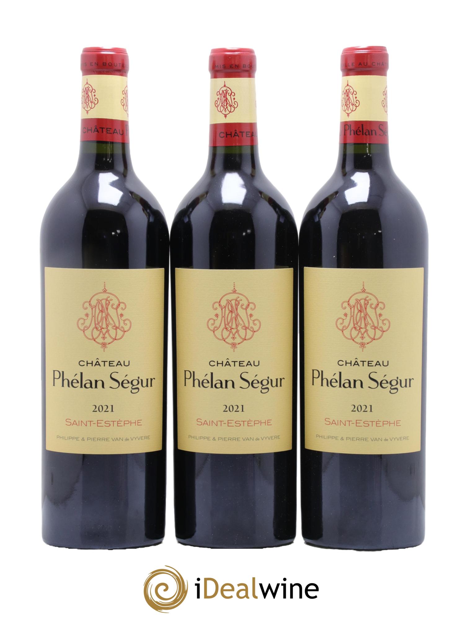 Château Phélan Ségur 2021 - Lot de 6 bouteilles - 1