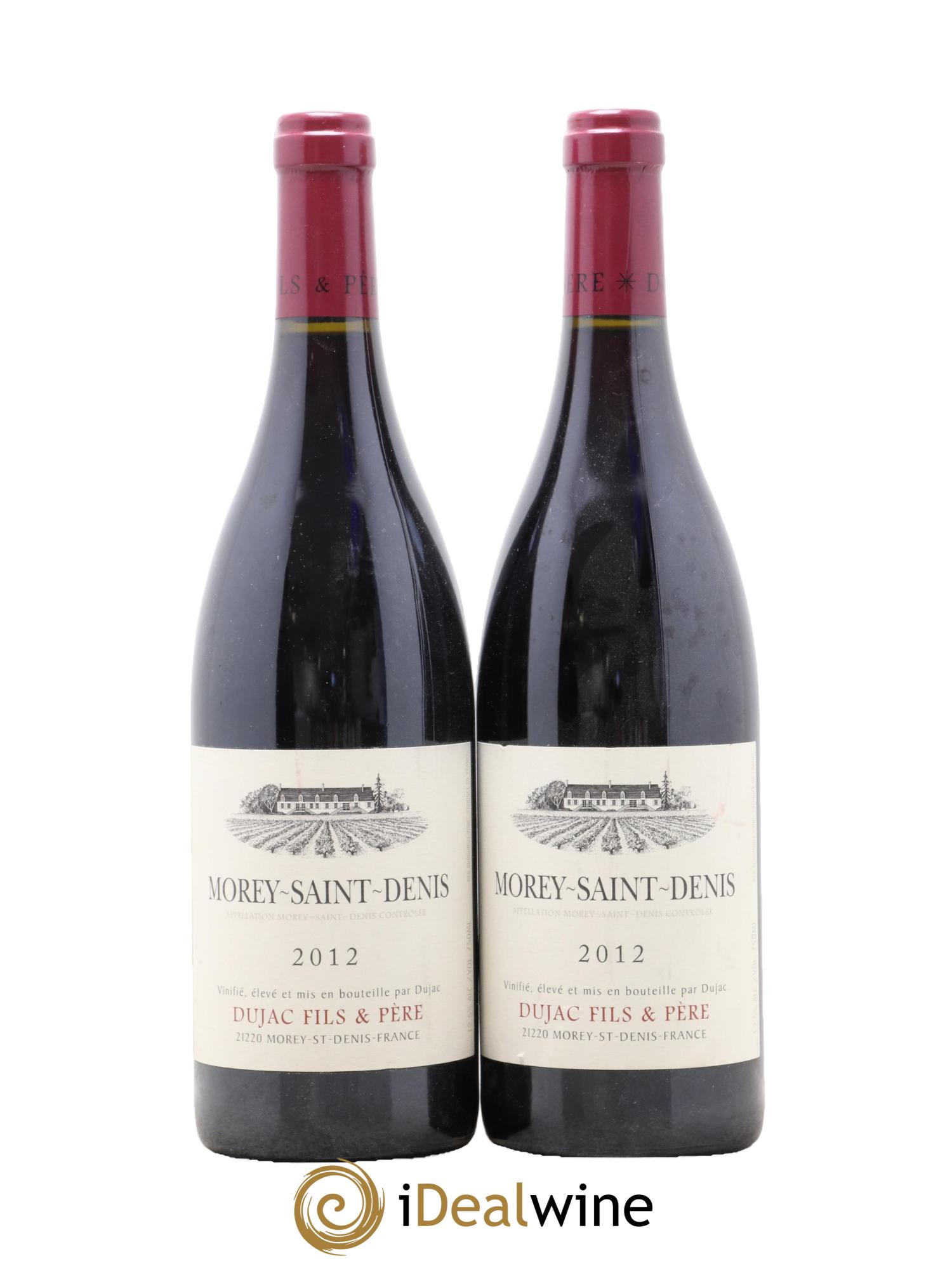 Morey Saint-Denis Dujac Fils et Père 2012 - Lot of 2 bottles - 0