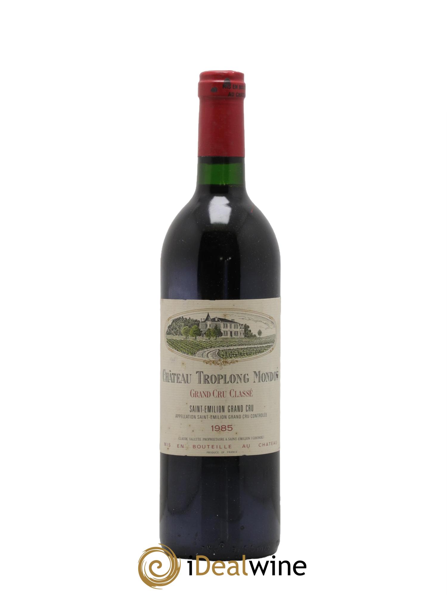 Château Troplong Mondot 1er Grand Cru Classé B 1985 - Lot de 1 bouteille - 0