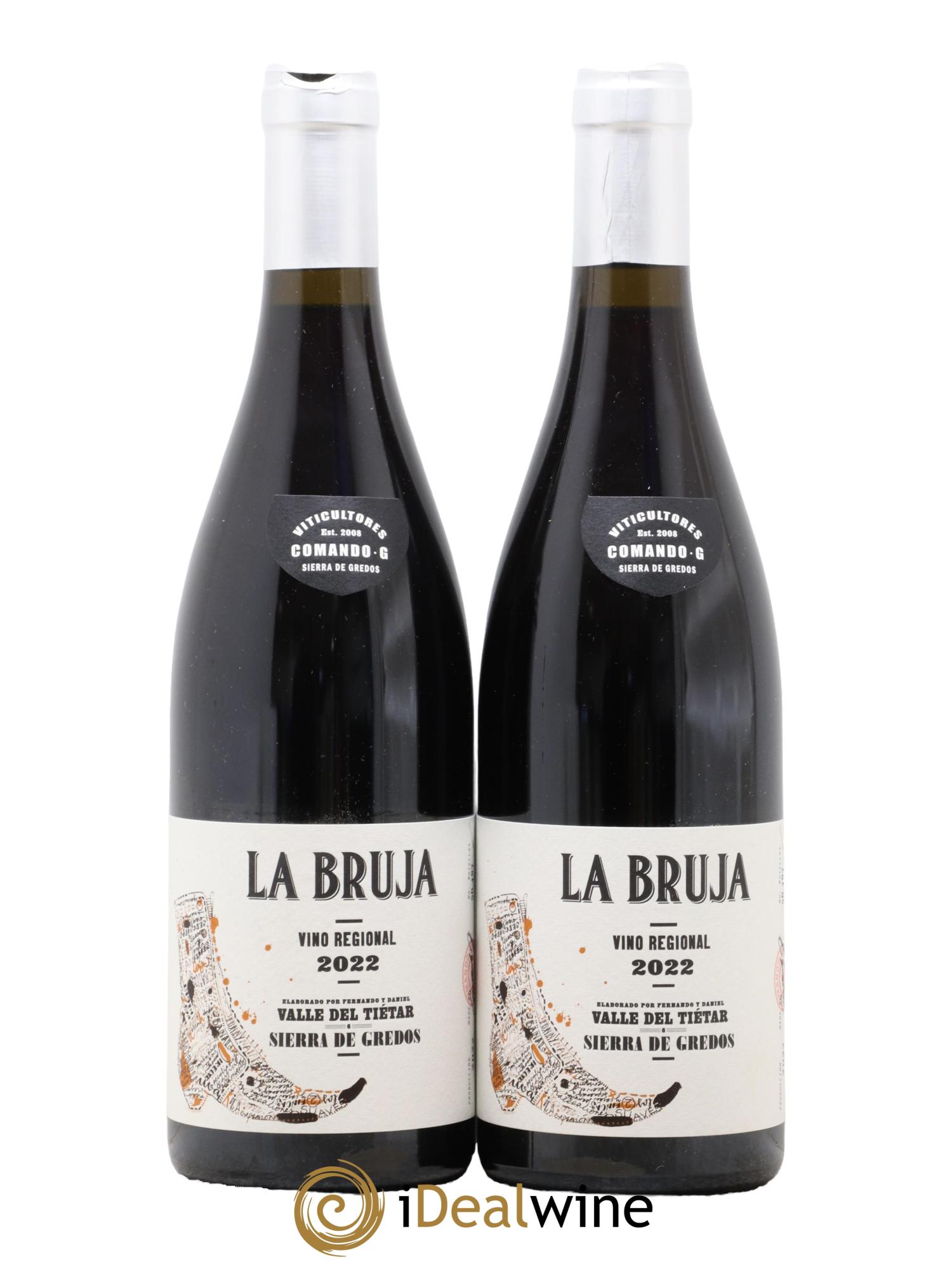 Vinos de Madrid DO Comando G La Bruja de Rozas 2022 - Lot de 2 bouteilles - 0