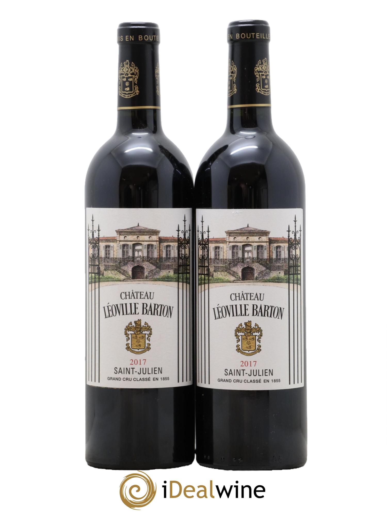 Château Léoville Barton 2ème Grand Cru Classé 2017 - Lot de 2 bouteilles - 0