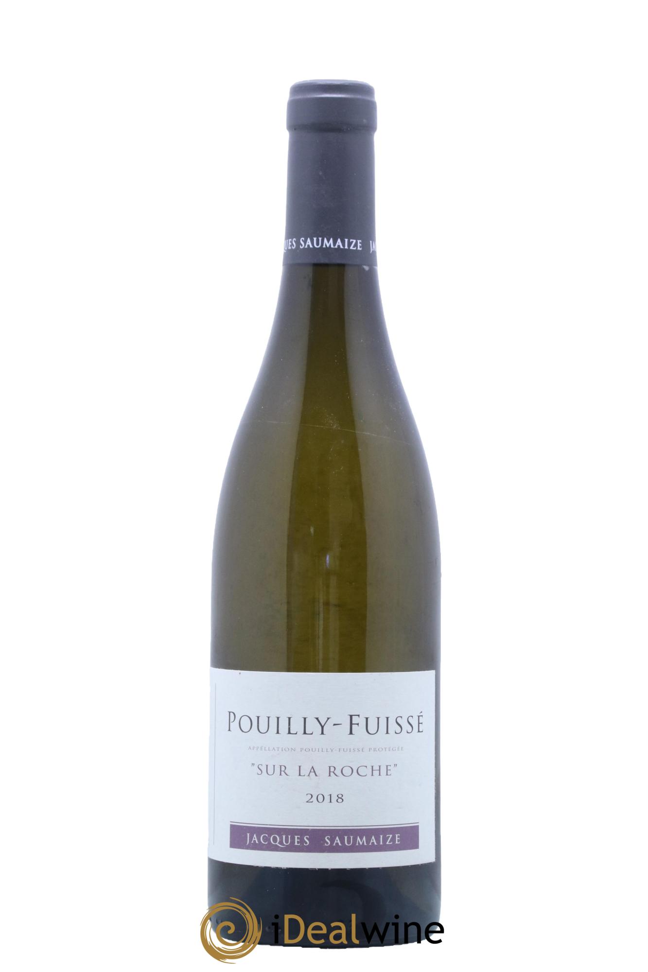 Pouilly-Fuissé Sur la Roche Jacques et Nathalie Saumaize 2018 - Lot of 1 bottle - 0