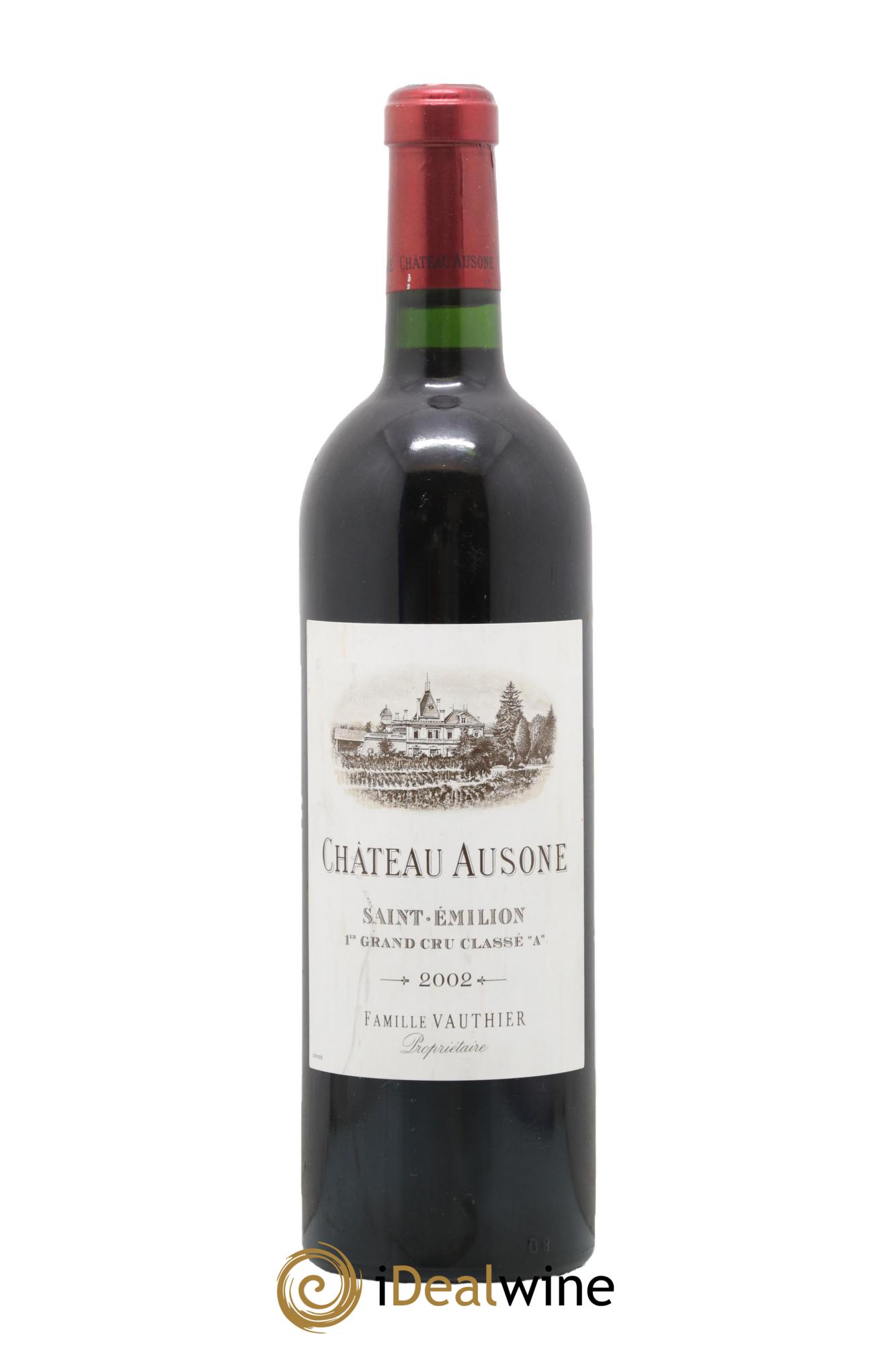 Château Ausone 1er Grand Cru Classé A 2002 - Lot de 1 bouteille - 0