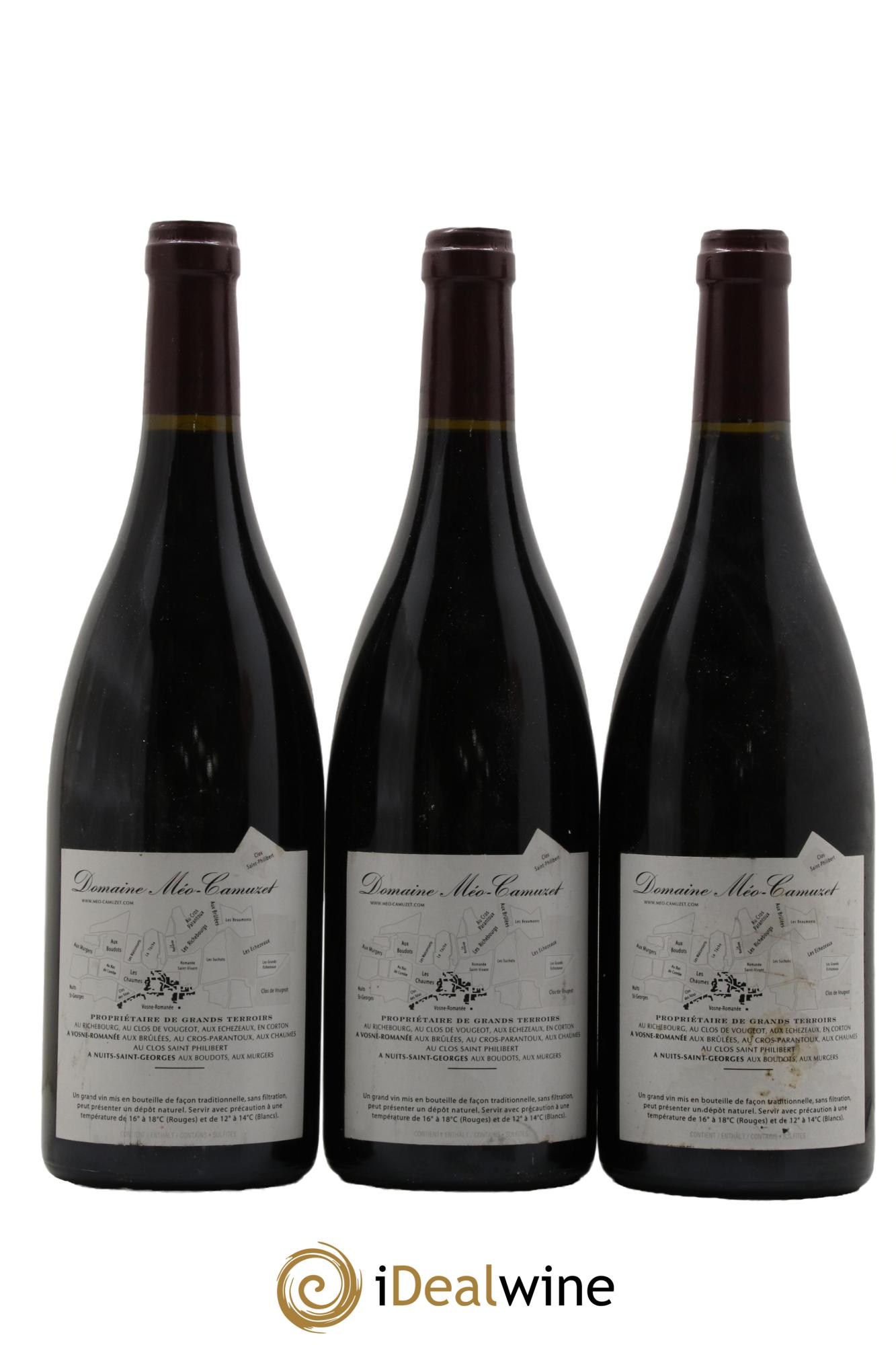 Vosne-Romanée Méo-Camuzet (Domaine) 2005 - Lot de 3 bouteilles - 1