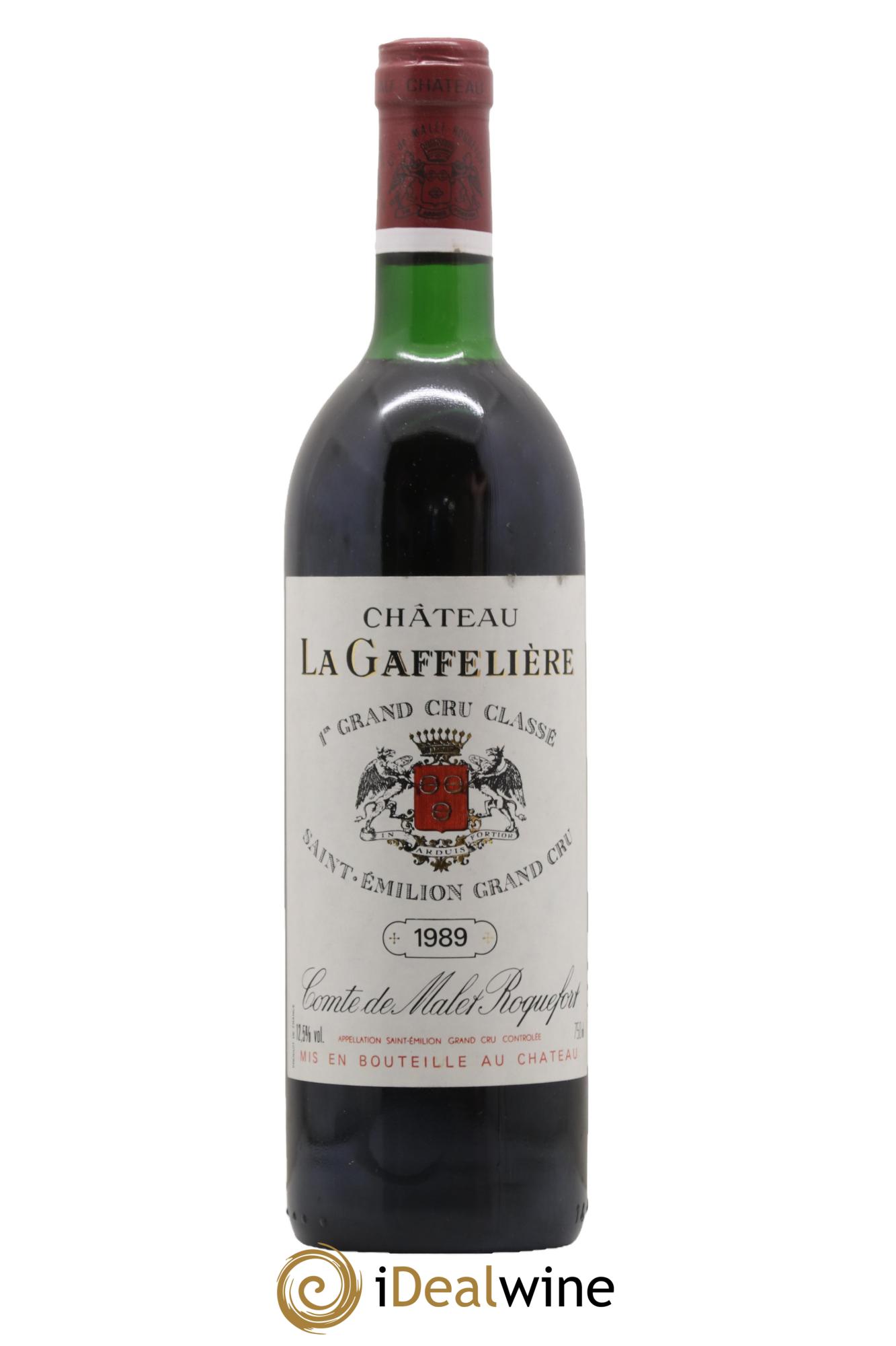 Château la Gaffelière 1er Grand Cru Classé B 1989 - Lot of 1 bottle - 0