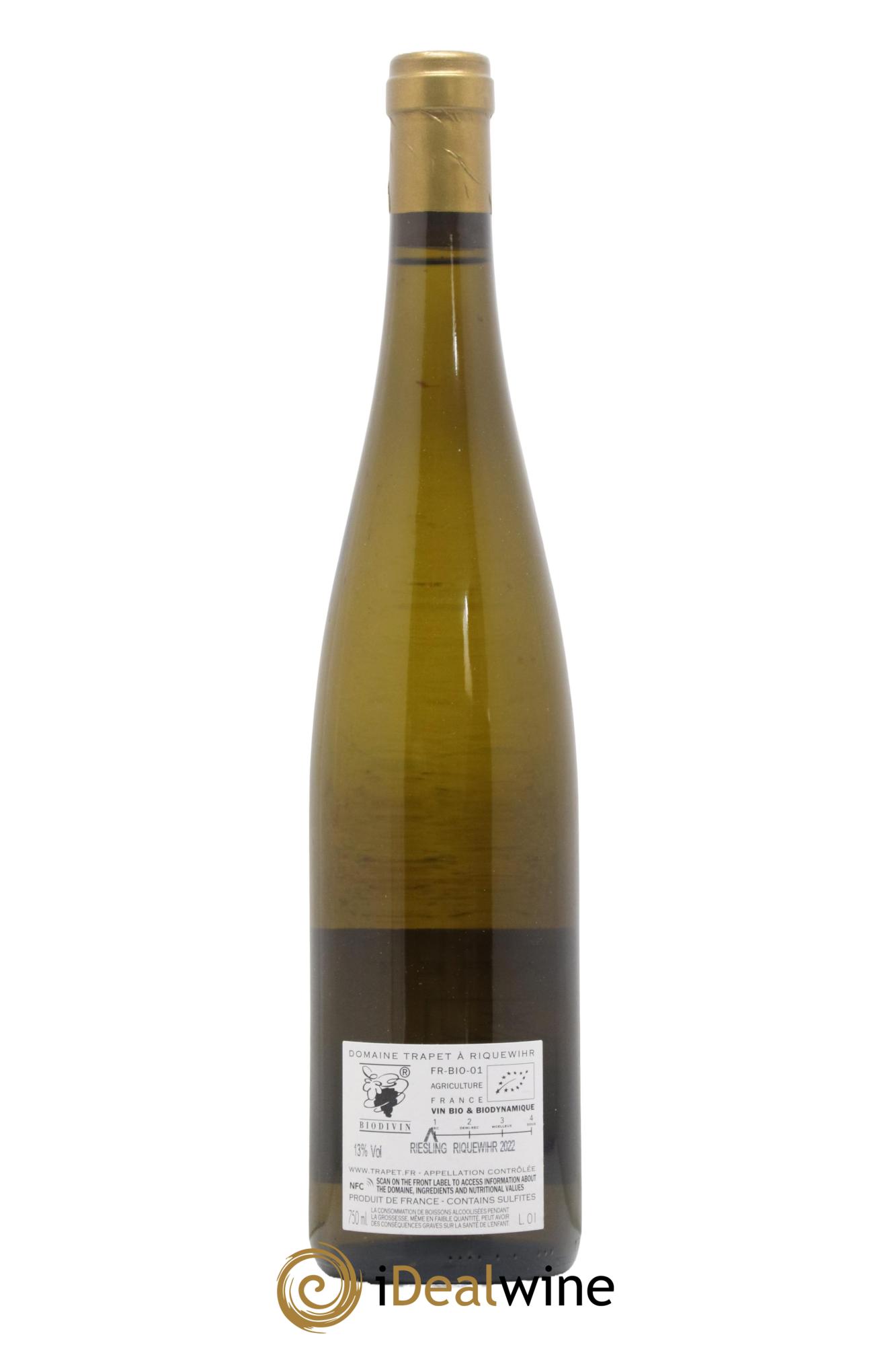 Alsace Riesling Riquewihr Domaine Trapet  2022 - Posten von 1 Flasche - 1