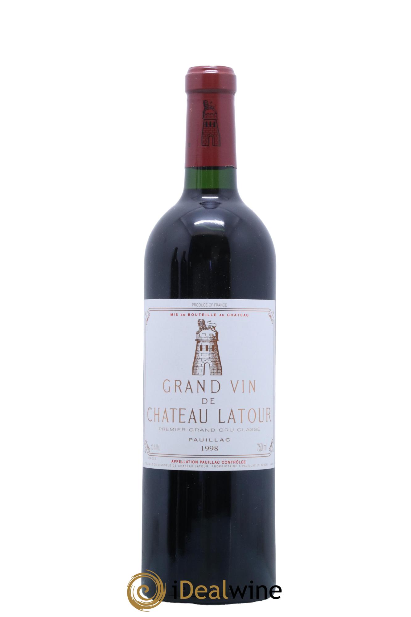 Château Latour 1er Grand Cru Classé 1998 - Lot of 1 bottle - 0