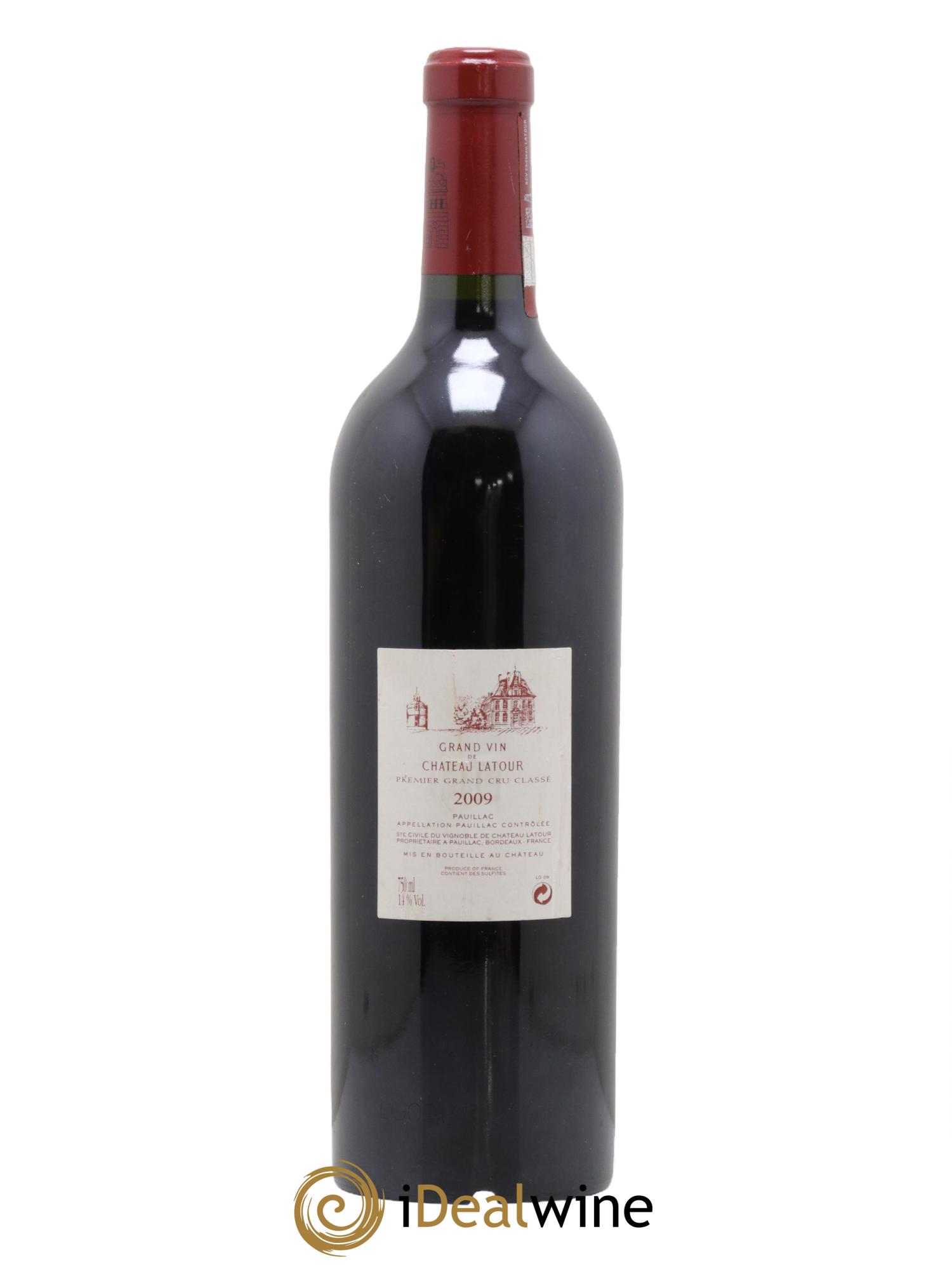 Château Latour 1er Grand Cru Classé 2009 - Posten von 1 Flasche - 1