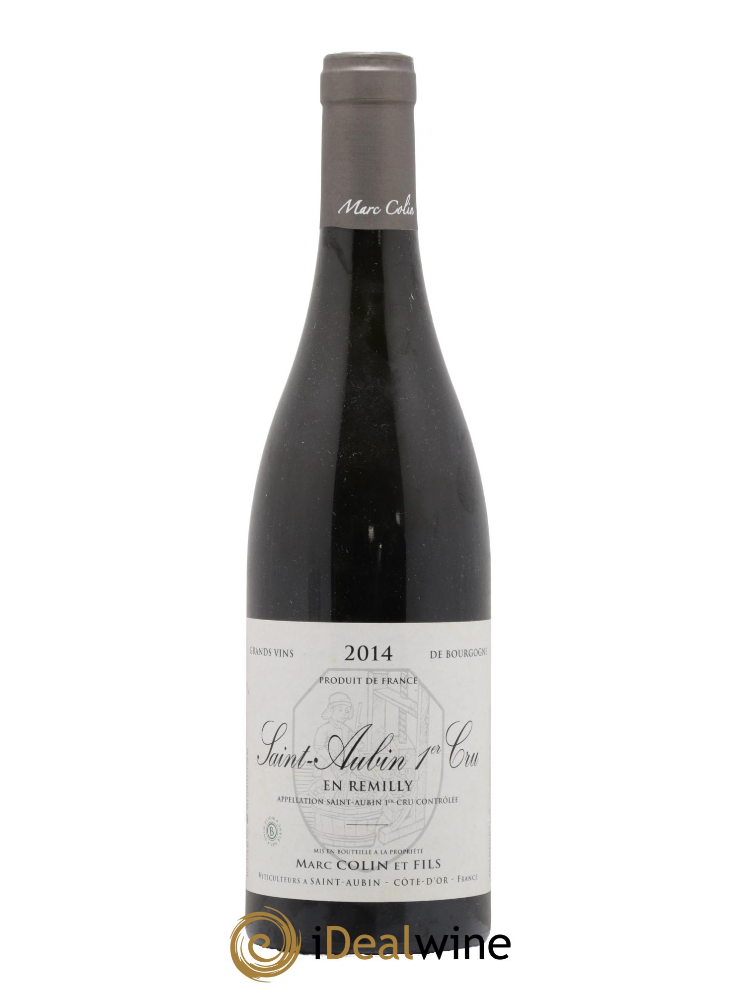 Saint-Aubin 1er Cru En Rémilly Marc Colin & Fils  2014 - Lot de 1 bouteille - 0