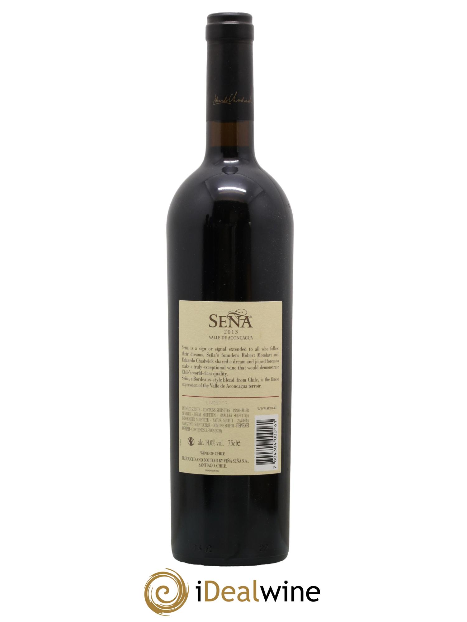 Chili Vina Sena Domaine Sena 2013 - Posten von 1 Flasche - 1