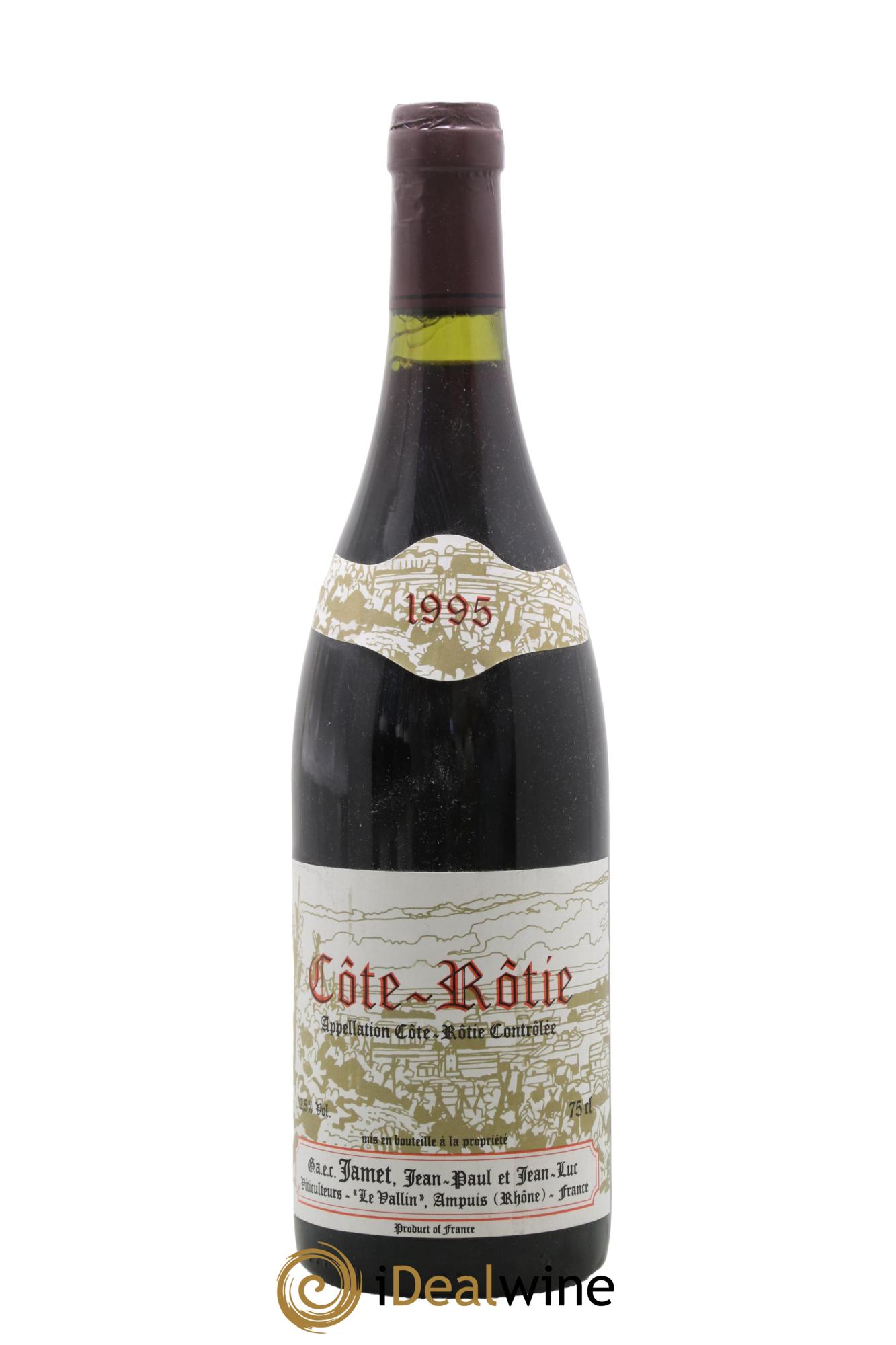 Côte-Rôtie Jamet (Domaine) 1995 - Lot of 1 bottle - 0