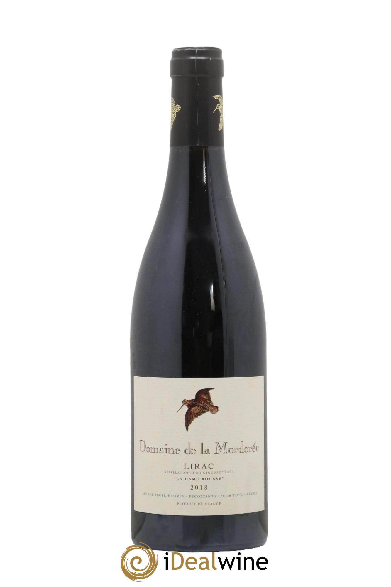 Lirac La Dame Rousse La Mordorée (Domaine de) 2018 - Lot de 1 bouteille - 0