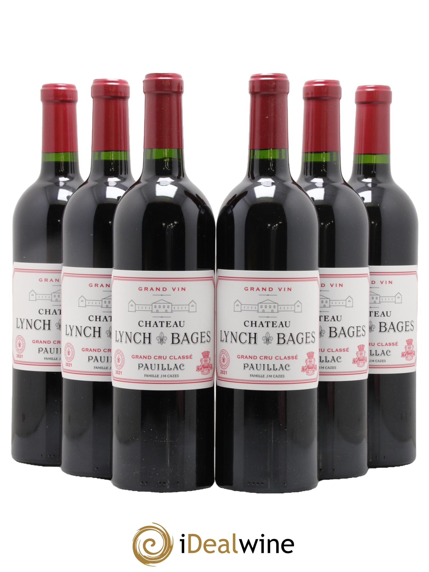 Château Lynch Bages 5ème Grand Cru Classé 2021 - Lotto di 6 bottiglie - 0