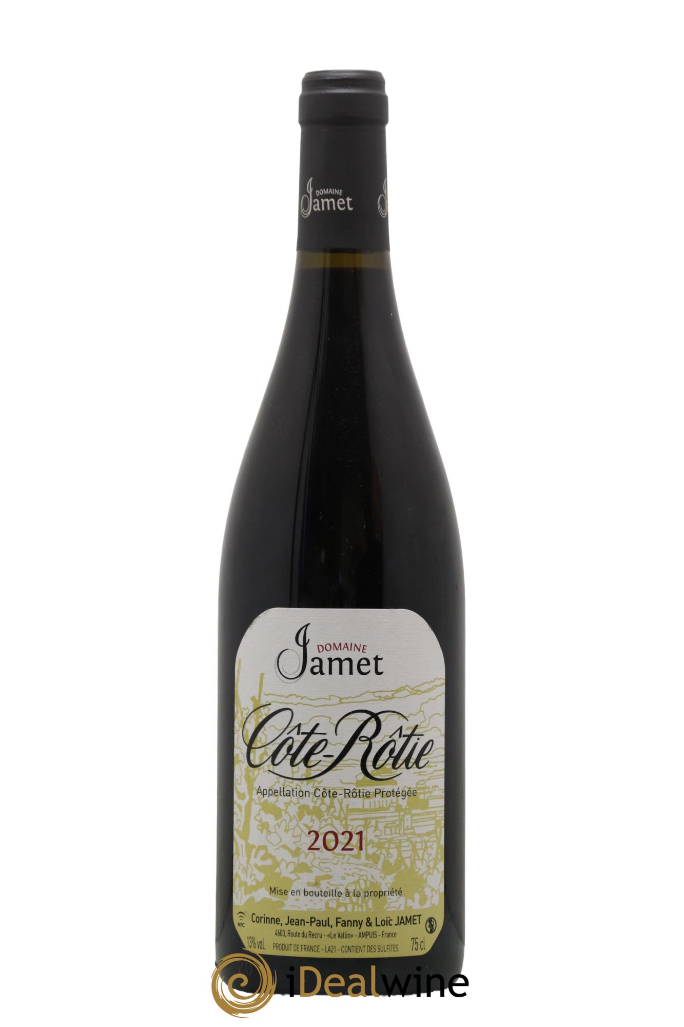 Côte-Rôtie Jamet (Domaine) 2021 - Lot of 1 bottle - 0