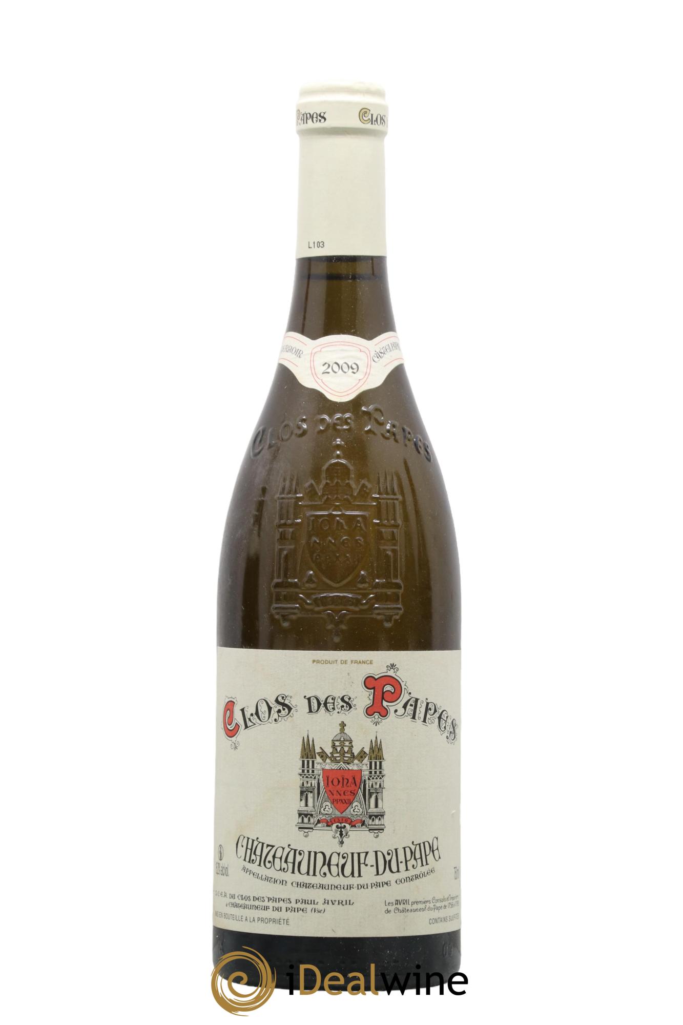 Châteauneuf-du-Pape Clos des Papes - Paul Avril 2009 - Lotto di 1 bottiglia - 0