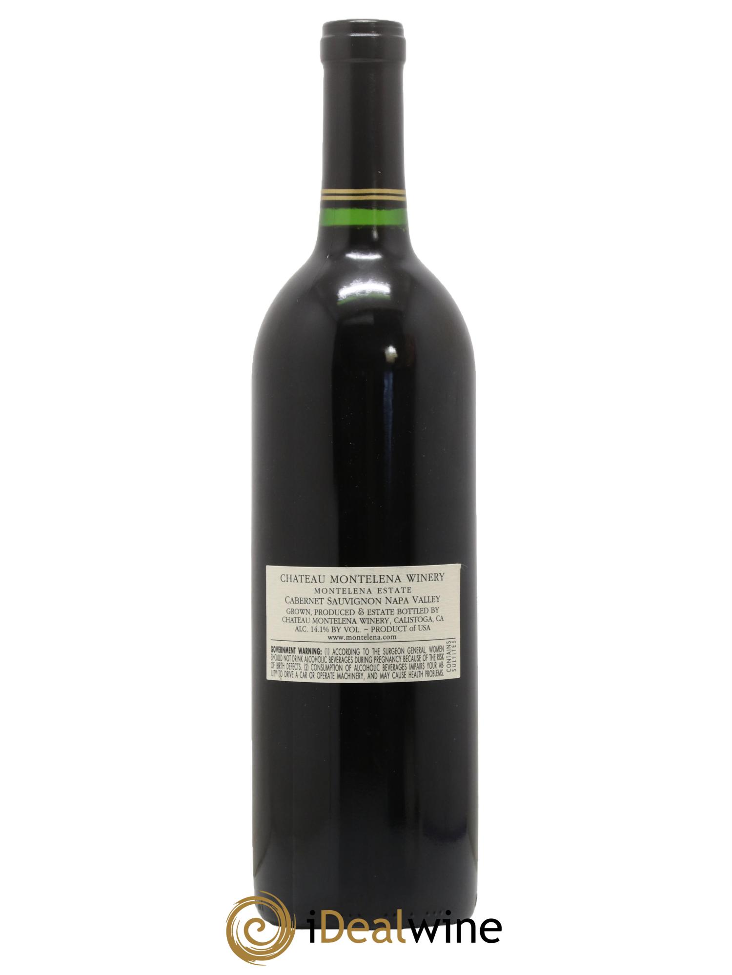 Napa Valley Cabernet Sauvignon Château Montelena Estate 2019 - Lot de 1 bouteille - 1