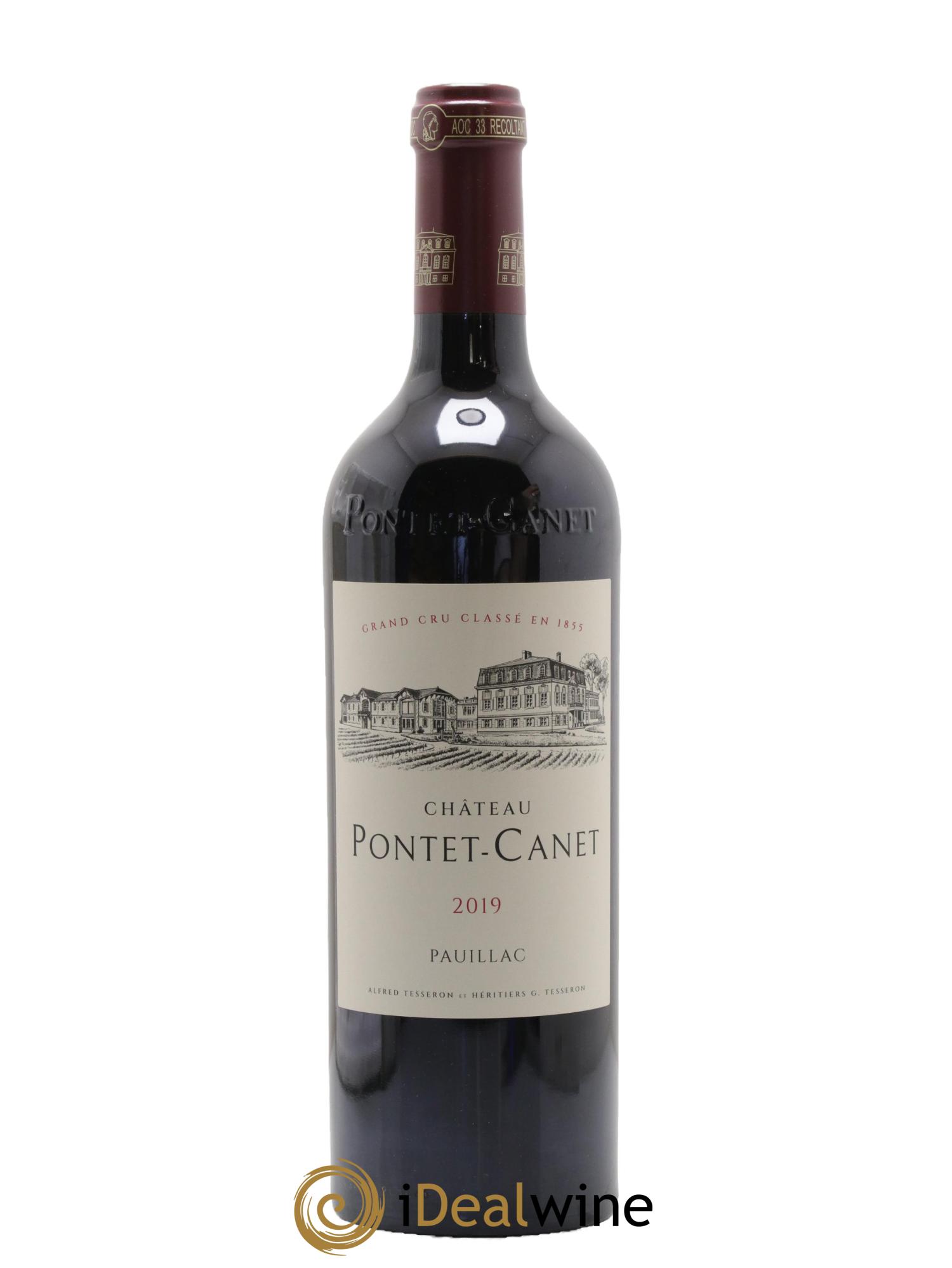 Château Pontet Canet 5ème Grand Cru Classé 2019 - Posten von 1 Flasche - 0