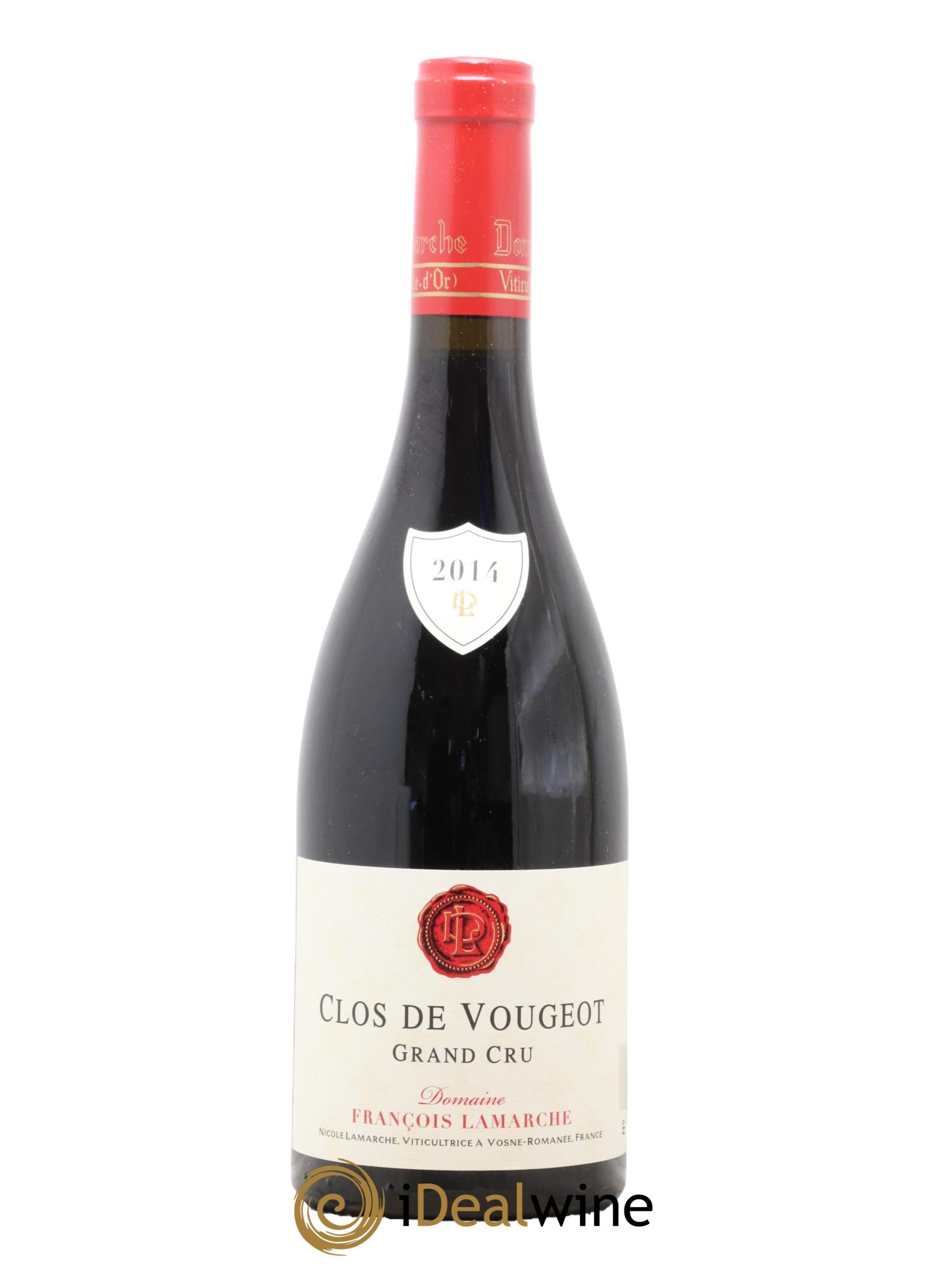 Clos de Vougeot Grand Cru Lamarche (Domaine) 2014 - Lot of 1 bottle - 0