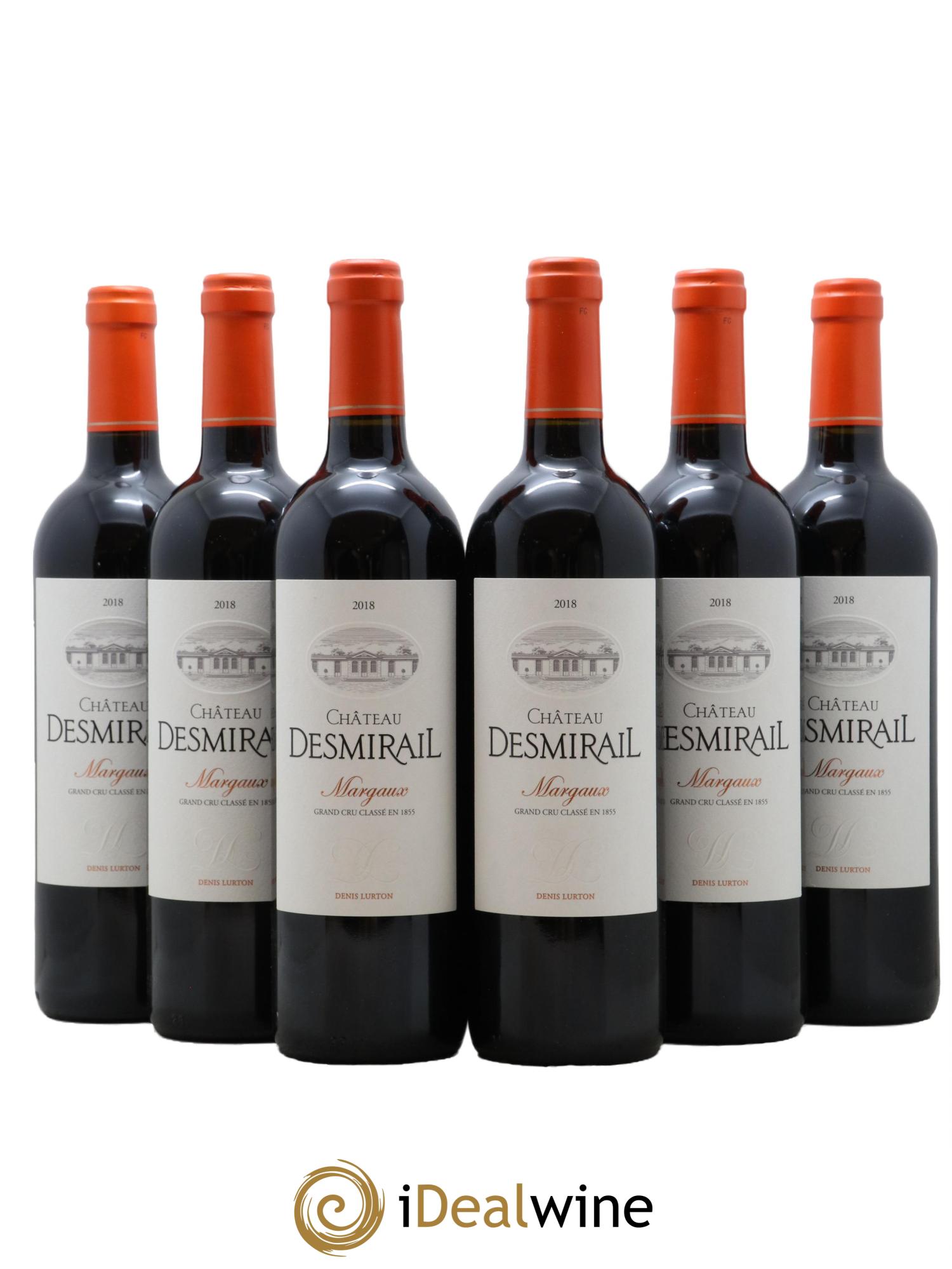 Château Desmirail 3ème Grand Cru Classé 2018 - Lot of 6 bottles - 0