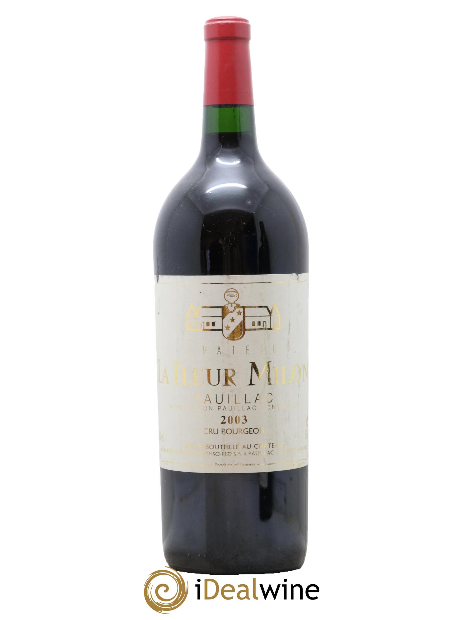 Château la Fleur Milon Cru Bourgeois 2003 - Lot de 1 magnum - 0