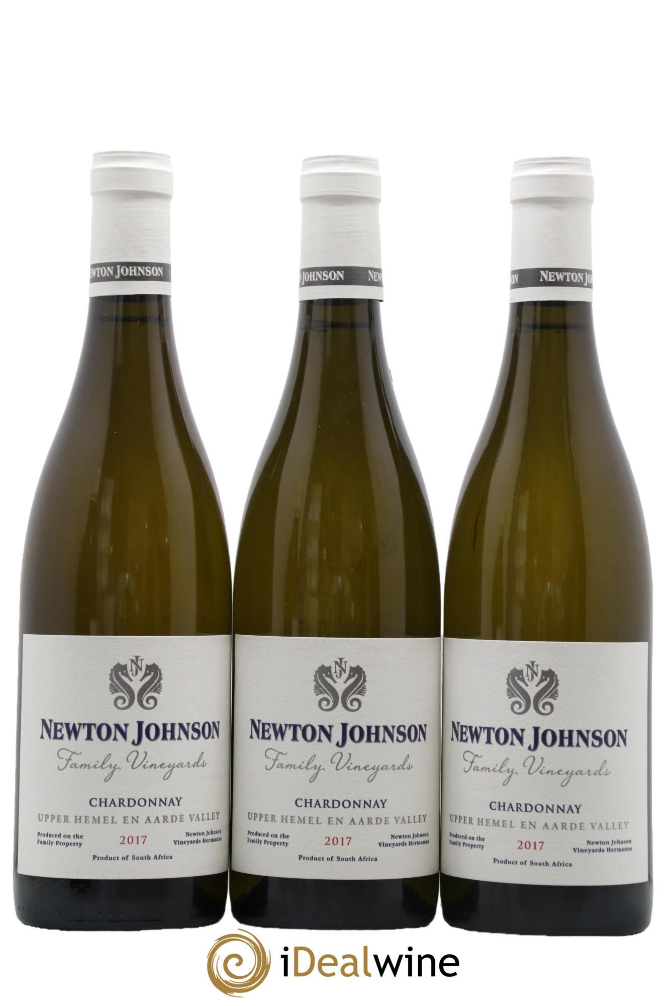 Afrique du Sud Chardonnay Newton Johnson 2017 - Posten von 3 Flaschen - 0