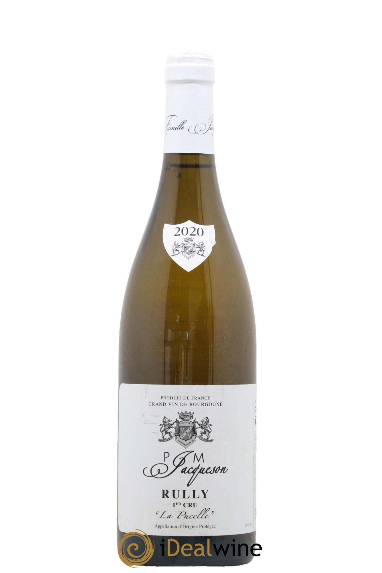 Rully 1er Cru Pucelles Jacquesson 2020 - Lot of 1 bottle - 0