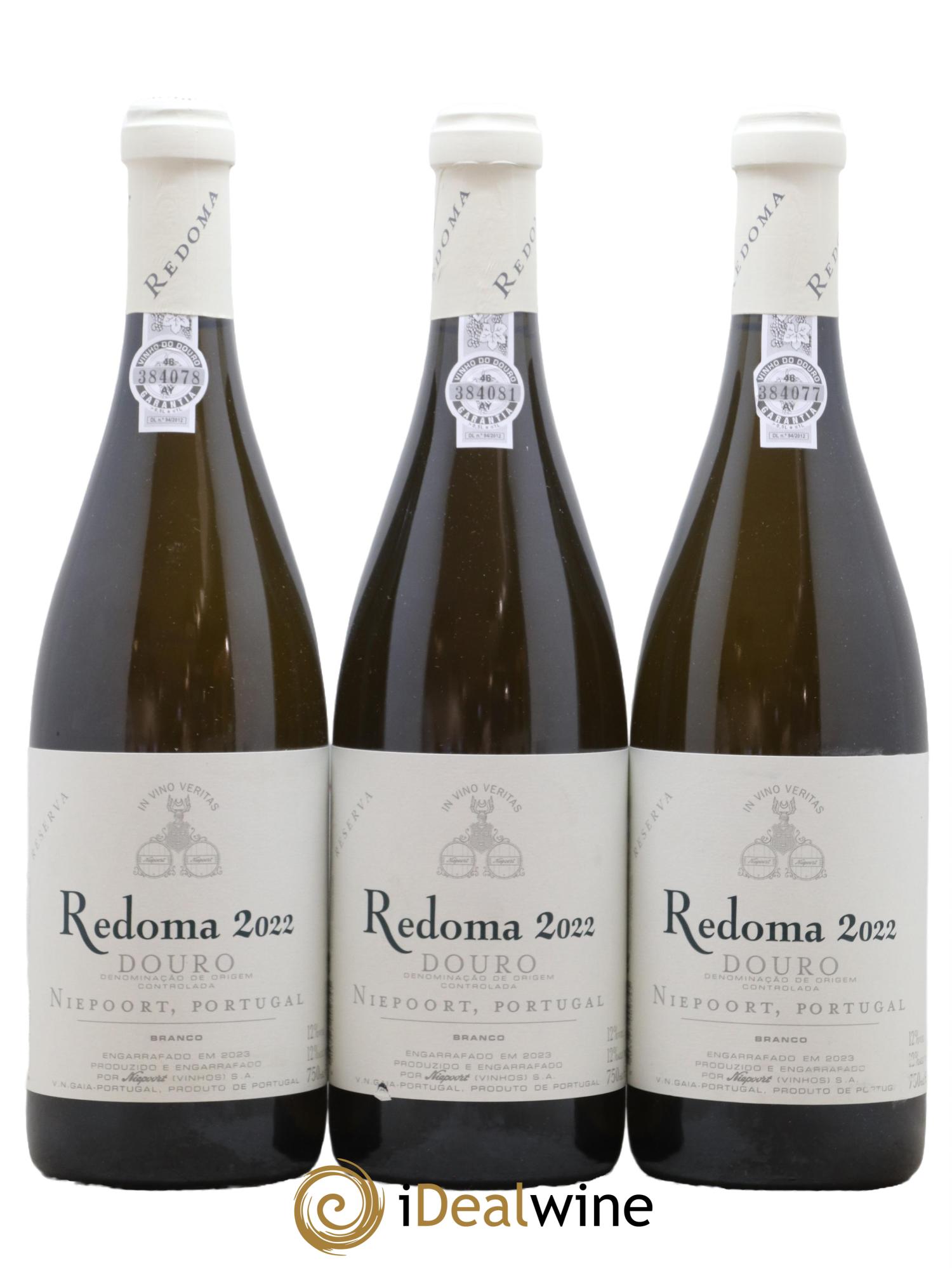 Douro Redoma Reserva Branco Niepoort  2022 - Lot de 3 bouteilles - 0