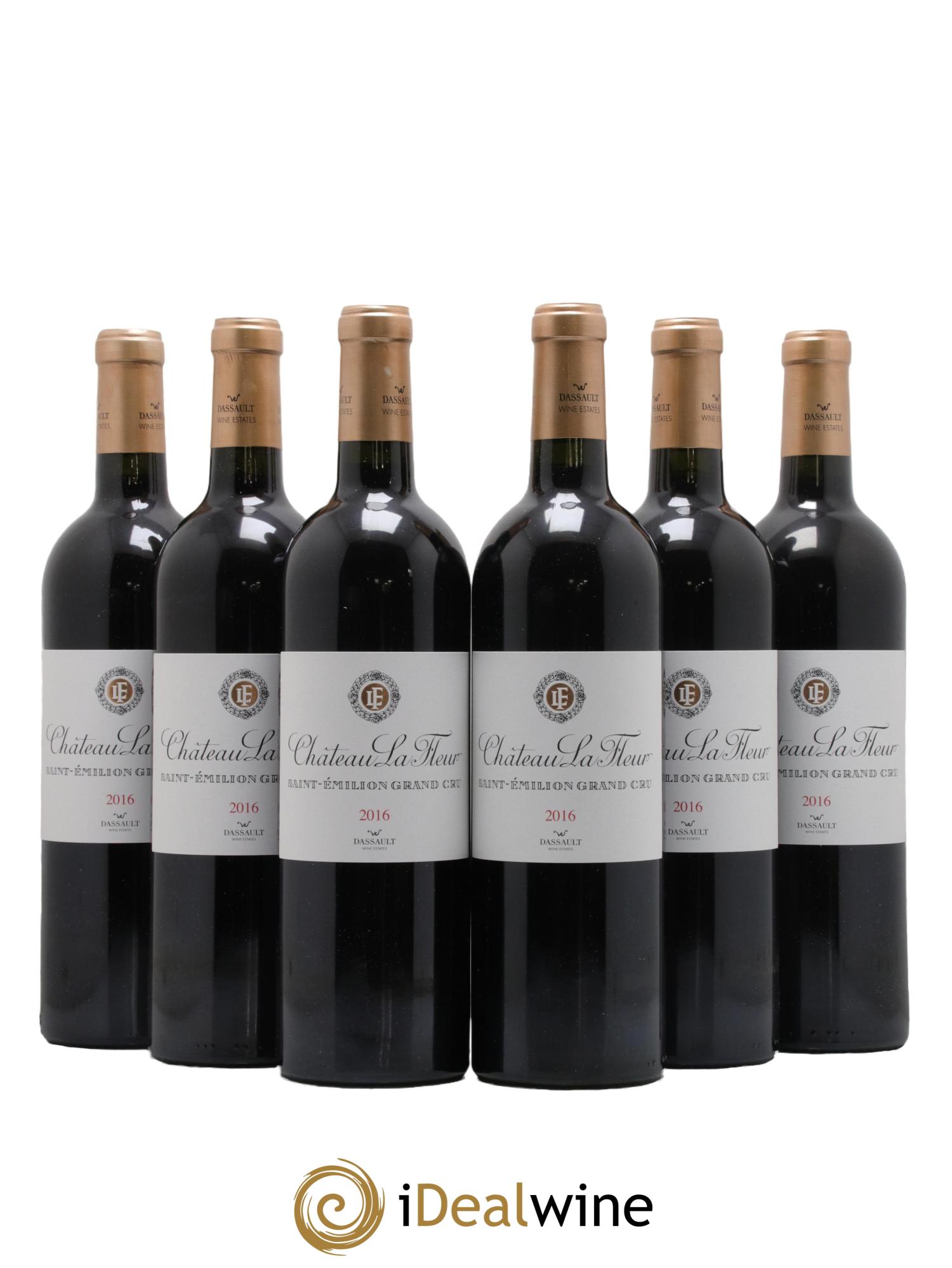 Château La Fleur 2016 - Lotto di 6 bottiglie - 0