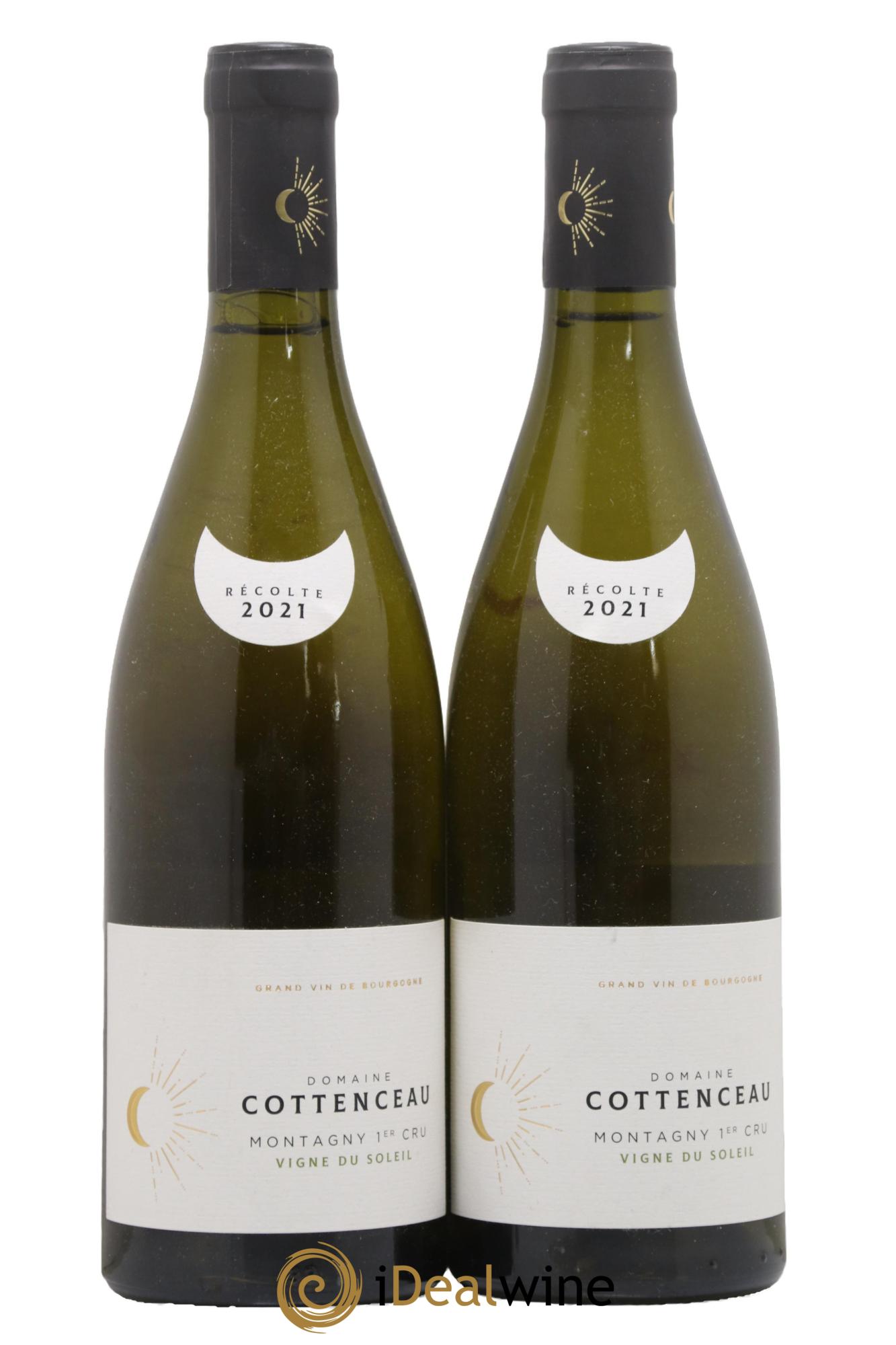 Montagny 1er Cru Les Vignes Du Soleil Maxime Cottenceau 2021 - Posten von 2 Flaschen - 0