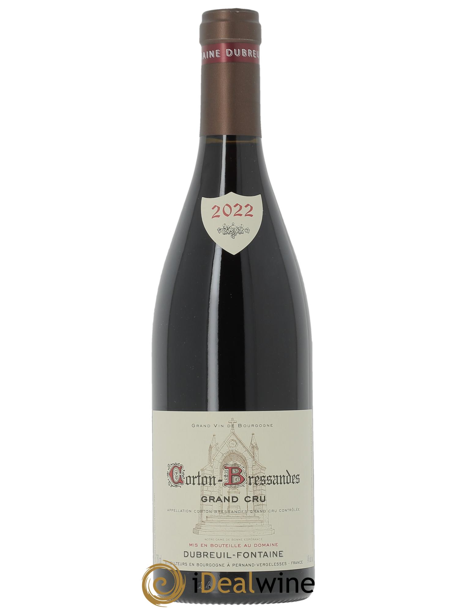 Corton Grand Cru Bressandes Domaine Dubreuil Fontaine  2022 - Lot of 1 bottle - 0