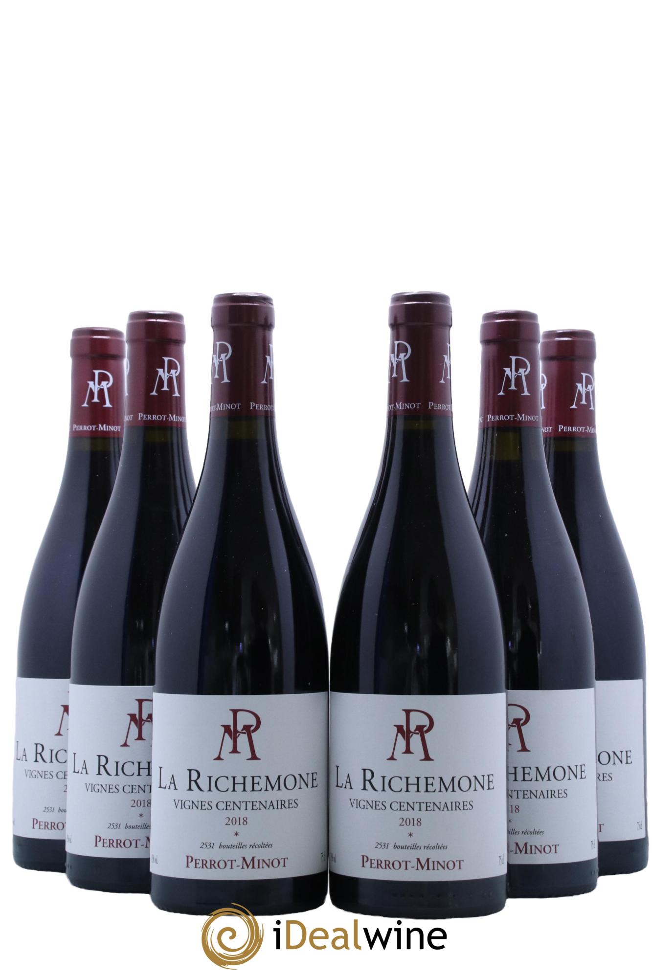 Nuits Saint-Georges 1er Cru La Richemone Cuvée Ultra Vieilles Vignes Perrot-Minot 2018 - Posten von 6 Flaschen - 0