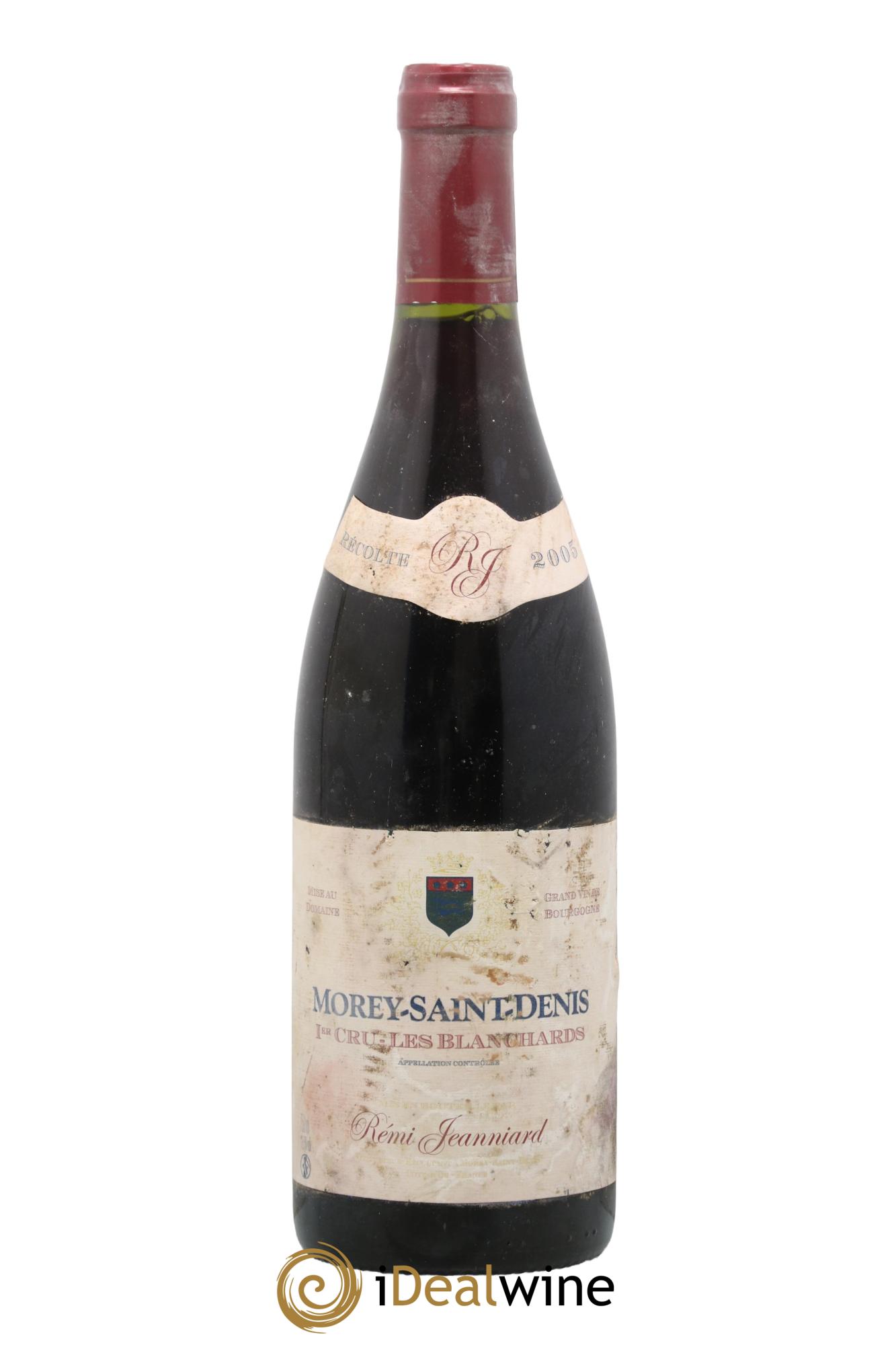 Morey Saint-Denis 1er Cru Les Blanchards Remi Jeanniard 2005 - Lot de 1 bouteille - 0