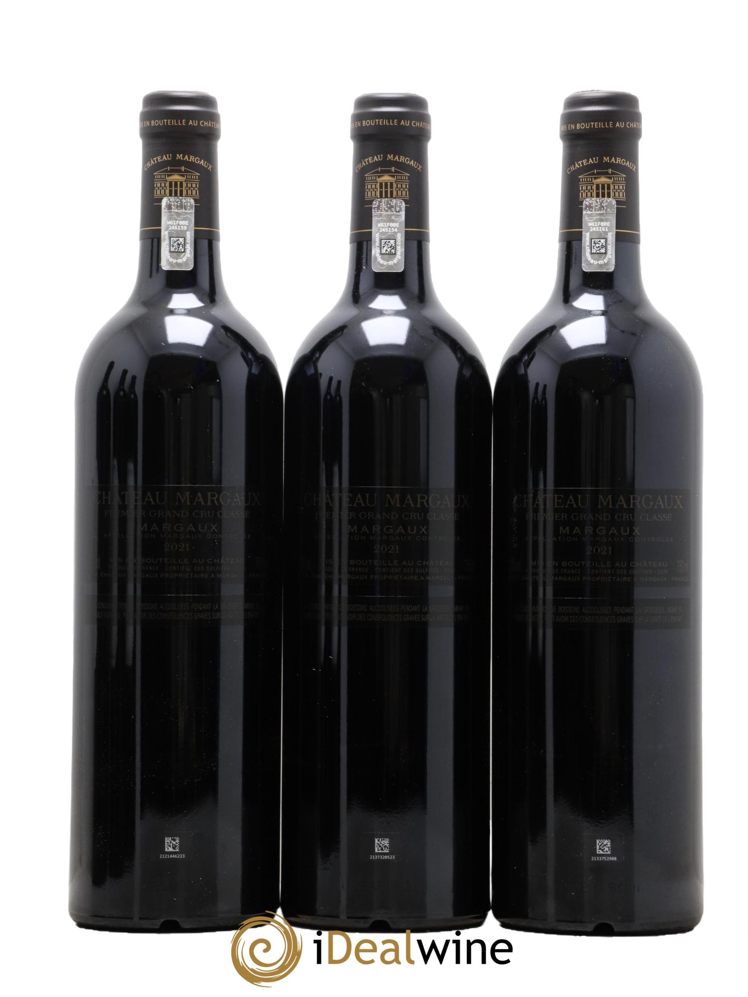 Château Margaux 1er Grand Cru Classé 2021 - Lot de 6 bouteilles - 4