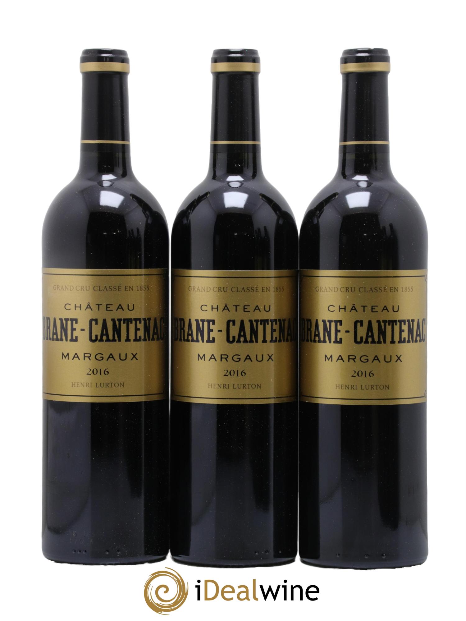 Château Brane Cantenac 2ème Grand Cru Classé 2016 - Lotto di 6 bottiglie - 1