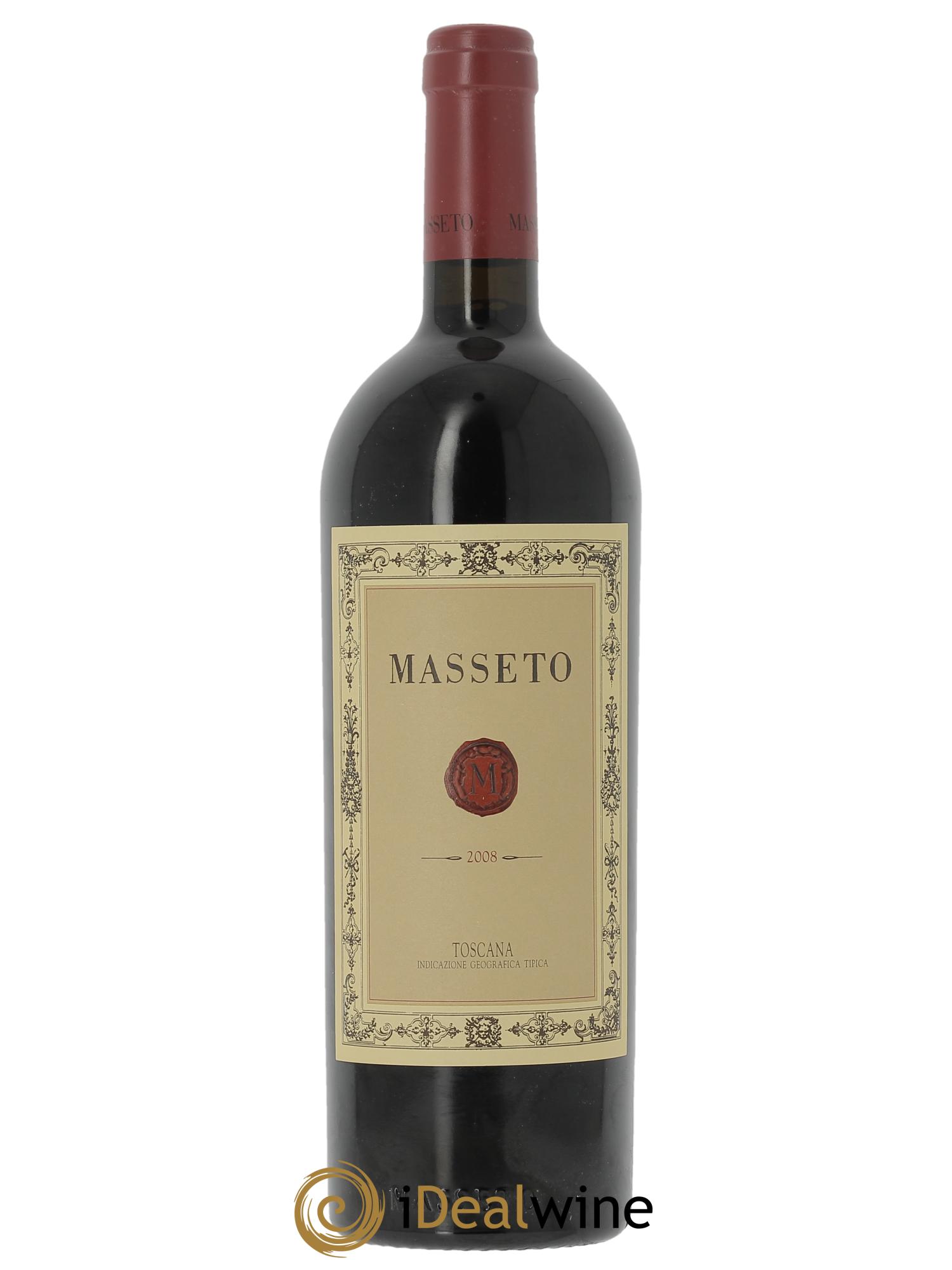 Toscana IGT Tenuta Dell'Ornellaia Masseto Frescobaldi (OWC if 3 bts) 2008 - Lot of 1 bottle - 0