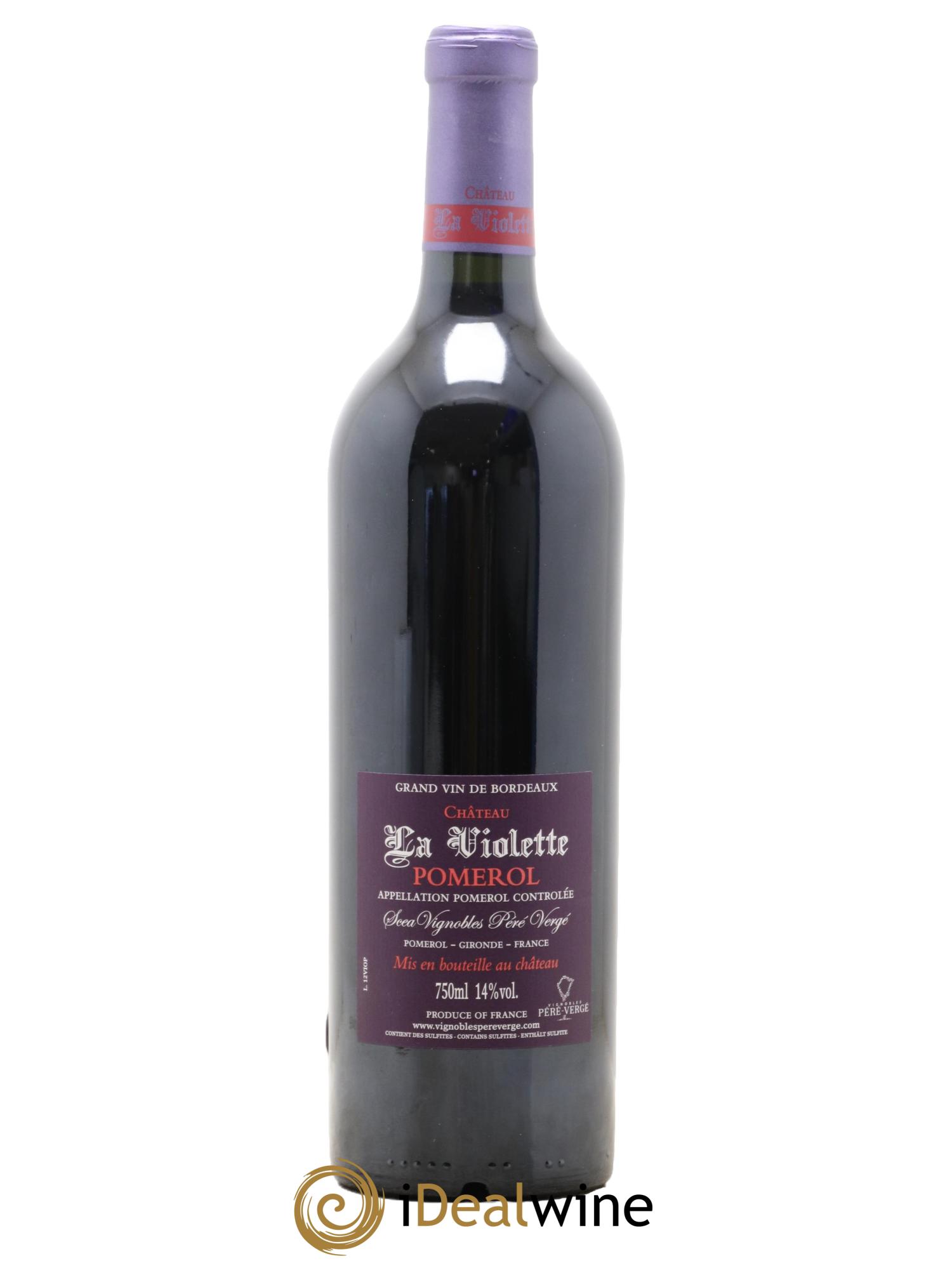 Château la Violette 2012 - Lot of 1 bottle - 1