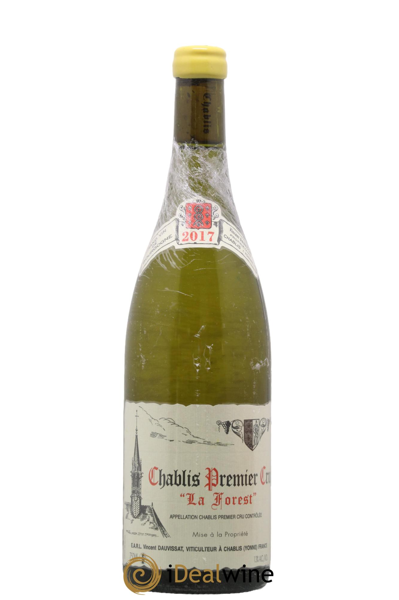 Chablis 1er Cru La Forest Vincent Dauvissat (Domaine) 2017 - Lot of 1 bottle - 0