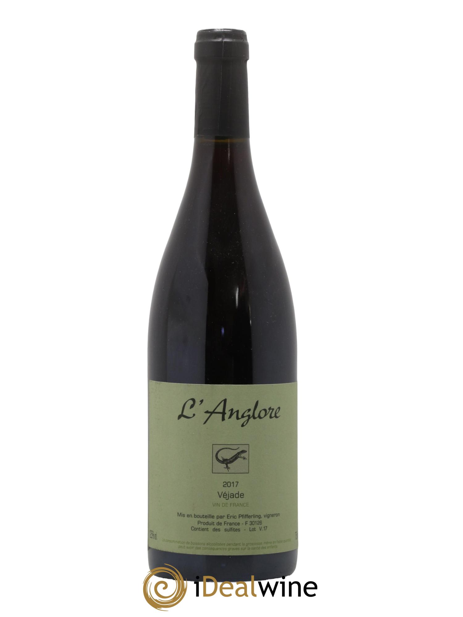 Vin de France Véjade L'Anglore 2017 - Lotto di 1 bottiglia - 0