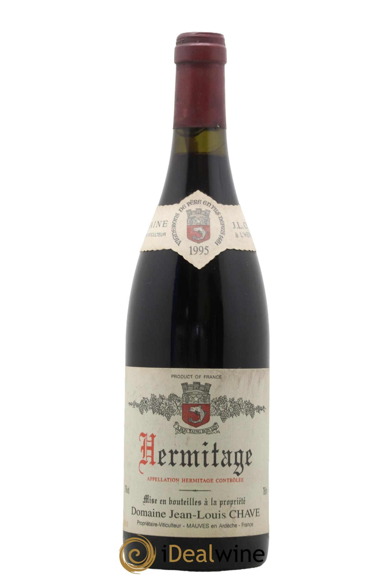 Hermitage Jean-Louis Chave 1995 - Lot of 1 bottle - 0