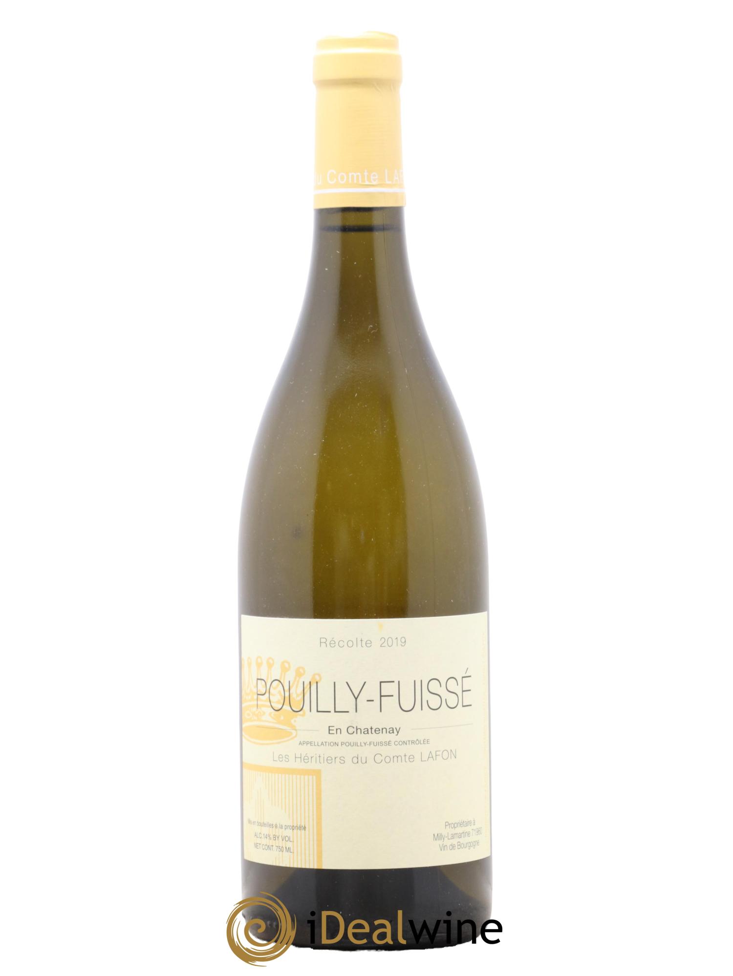 Pouilly-Fuissé En Chatenay Les Heritiers Du Comte Lafon 2019 - Posten von 1 Flasche - 0