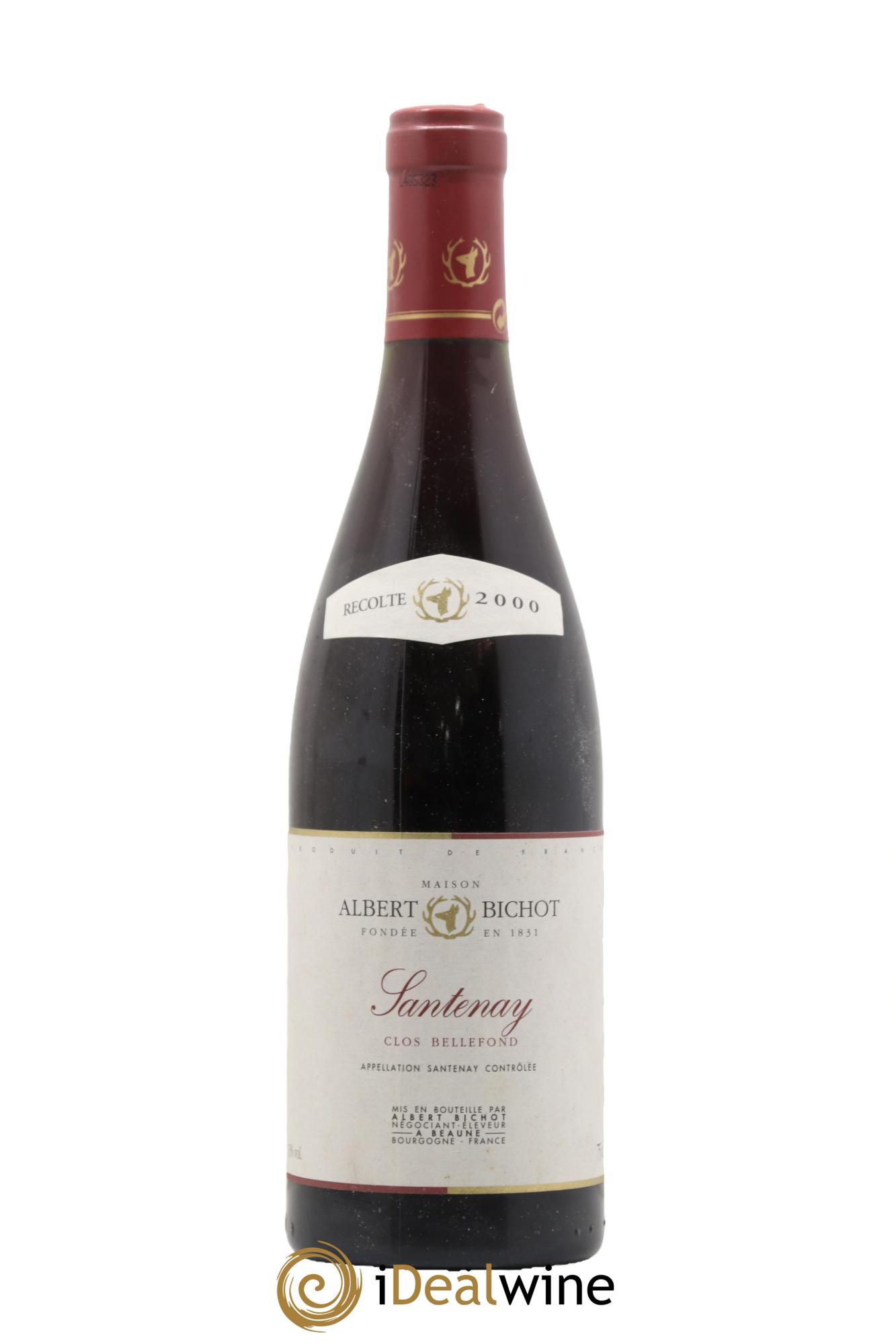 Santenay Clos Bellefond Albert Bichot 2000 - Lot of 1 bottle - 0