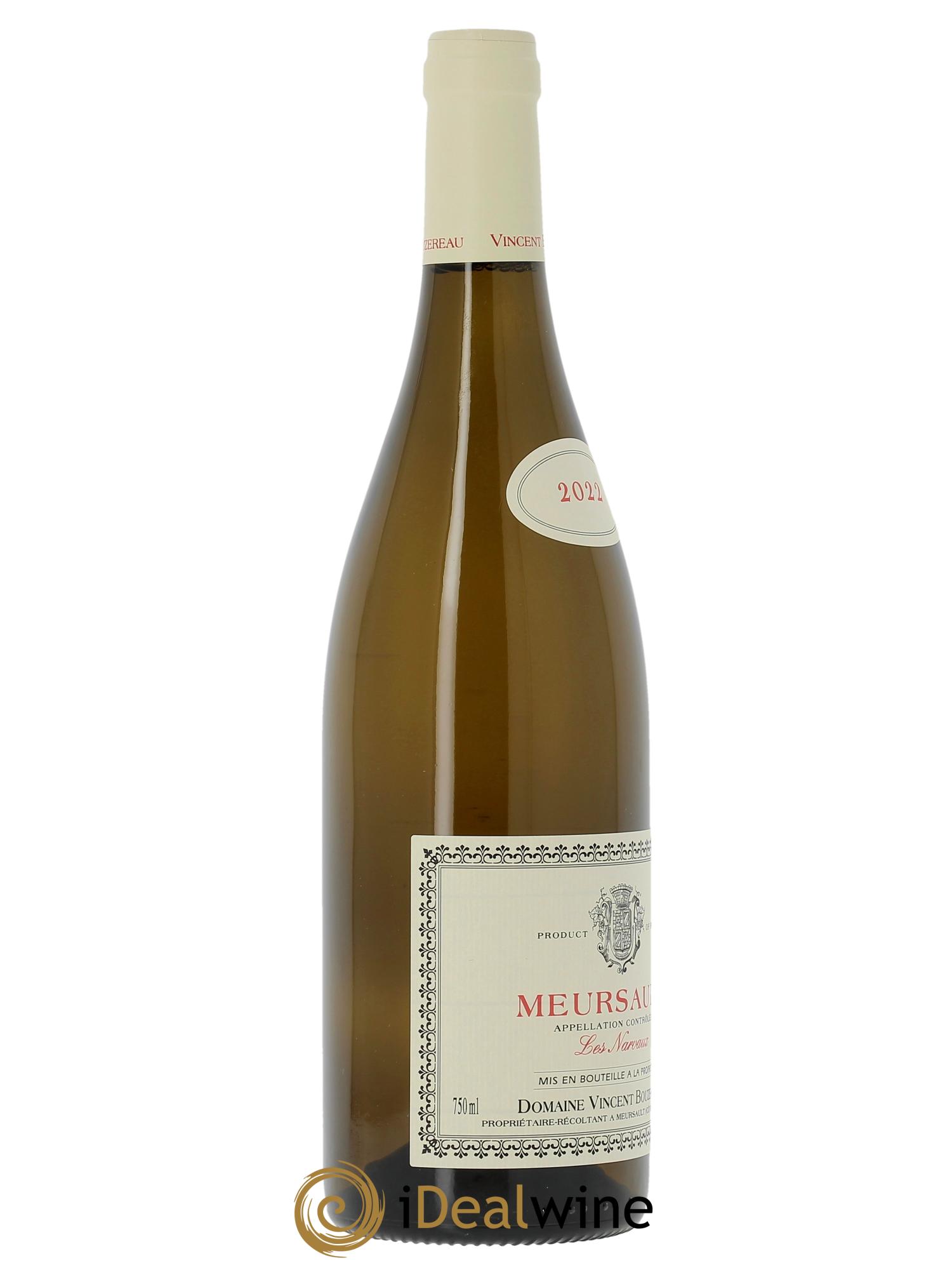 Meursault Les Narvaux Vincent Bouzereau (Domaine)  2022 - Lot of 1 bottle - 2