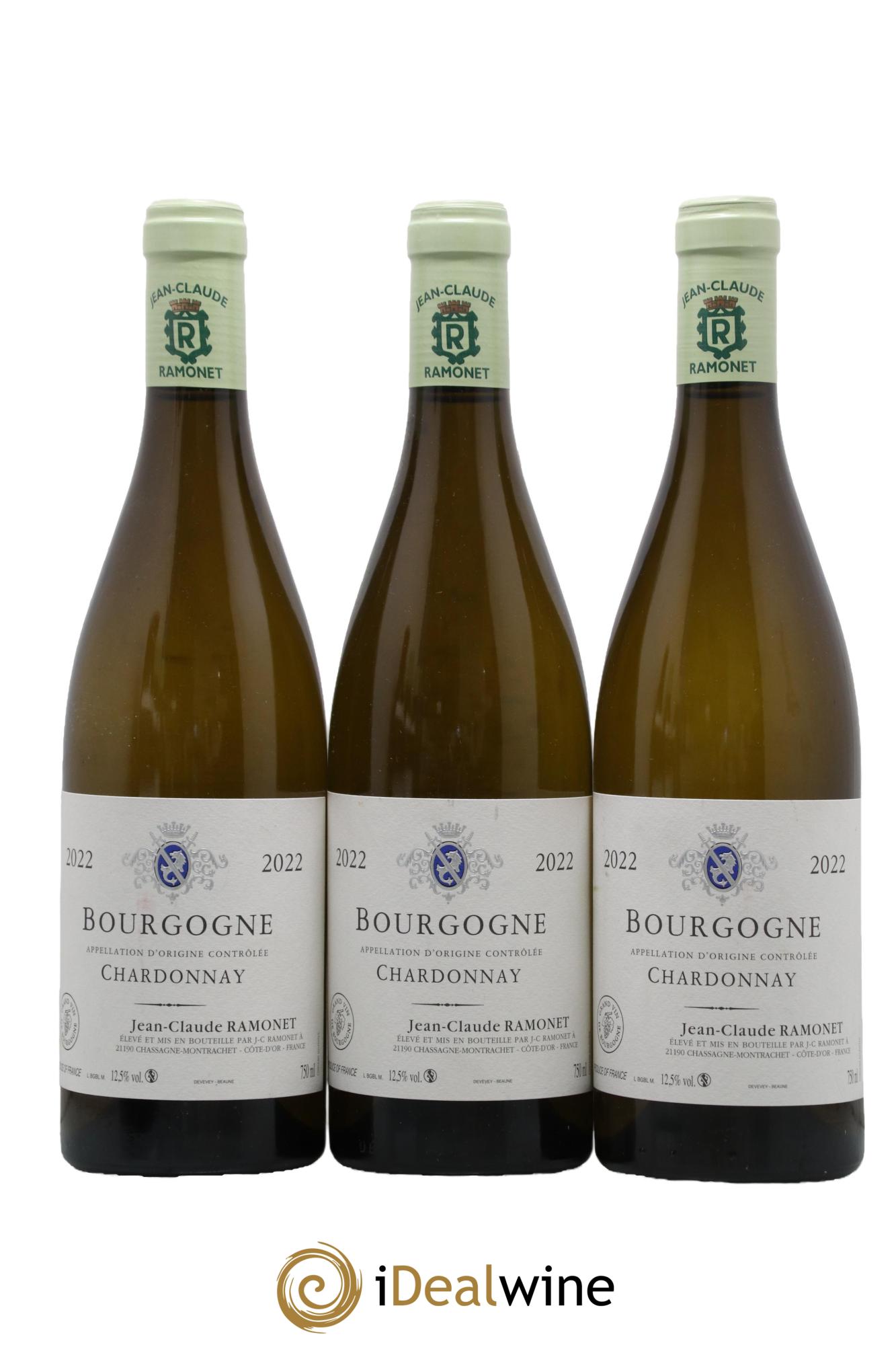 Bourgogne Ramonet (Domaine) 2022 - Lot de 3 bouteilles - 0