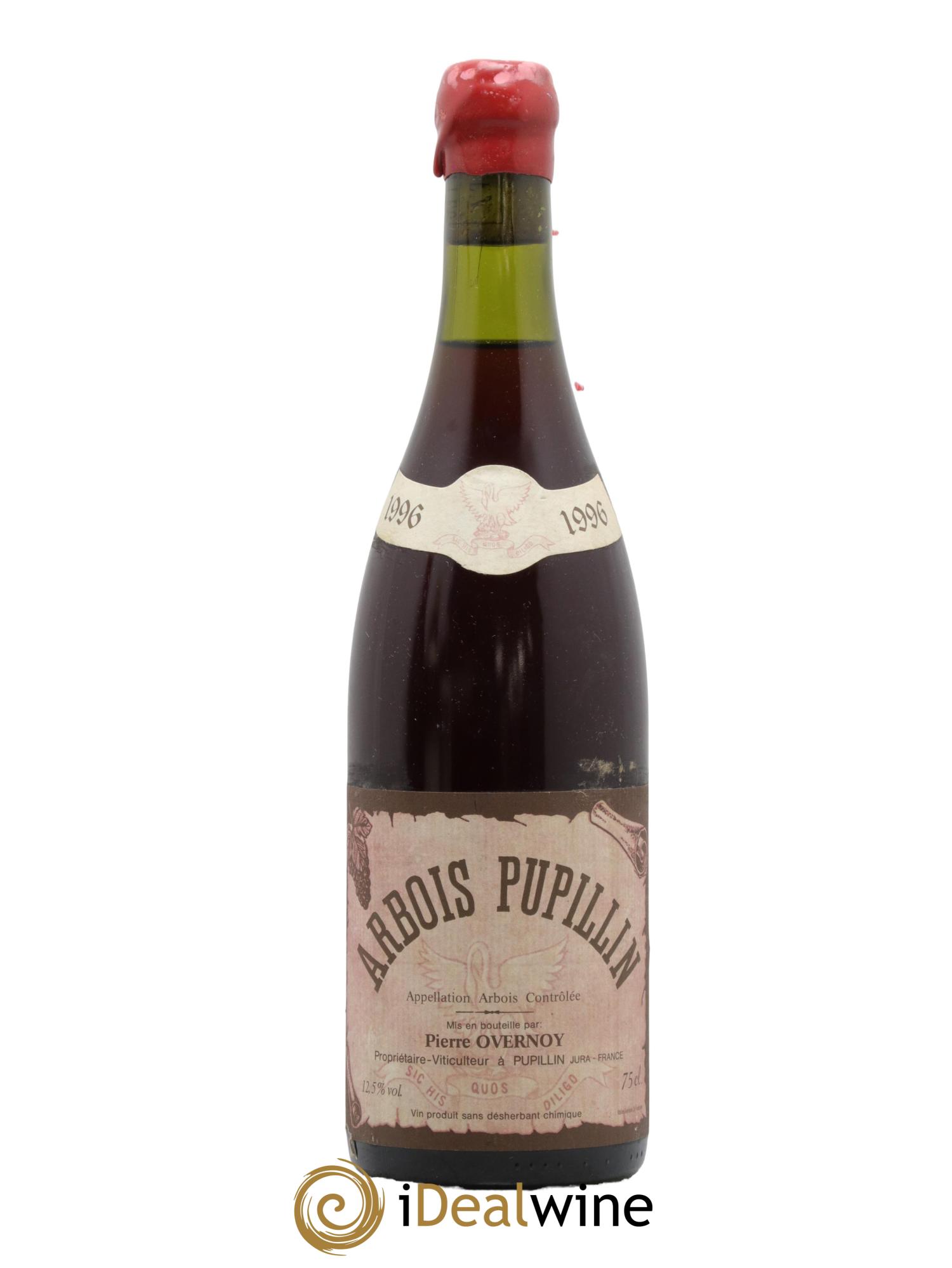 Arbois Pupillin Poulsard (cire rouge) Overnoy-Houillon (Domaine) Pupillin Pierre Overnoy 1996 - Lotto di 1 bottiglia - 0