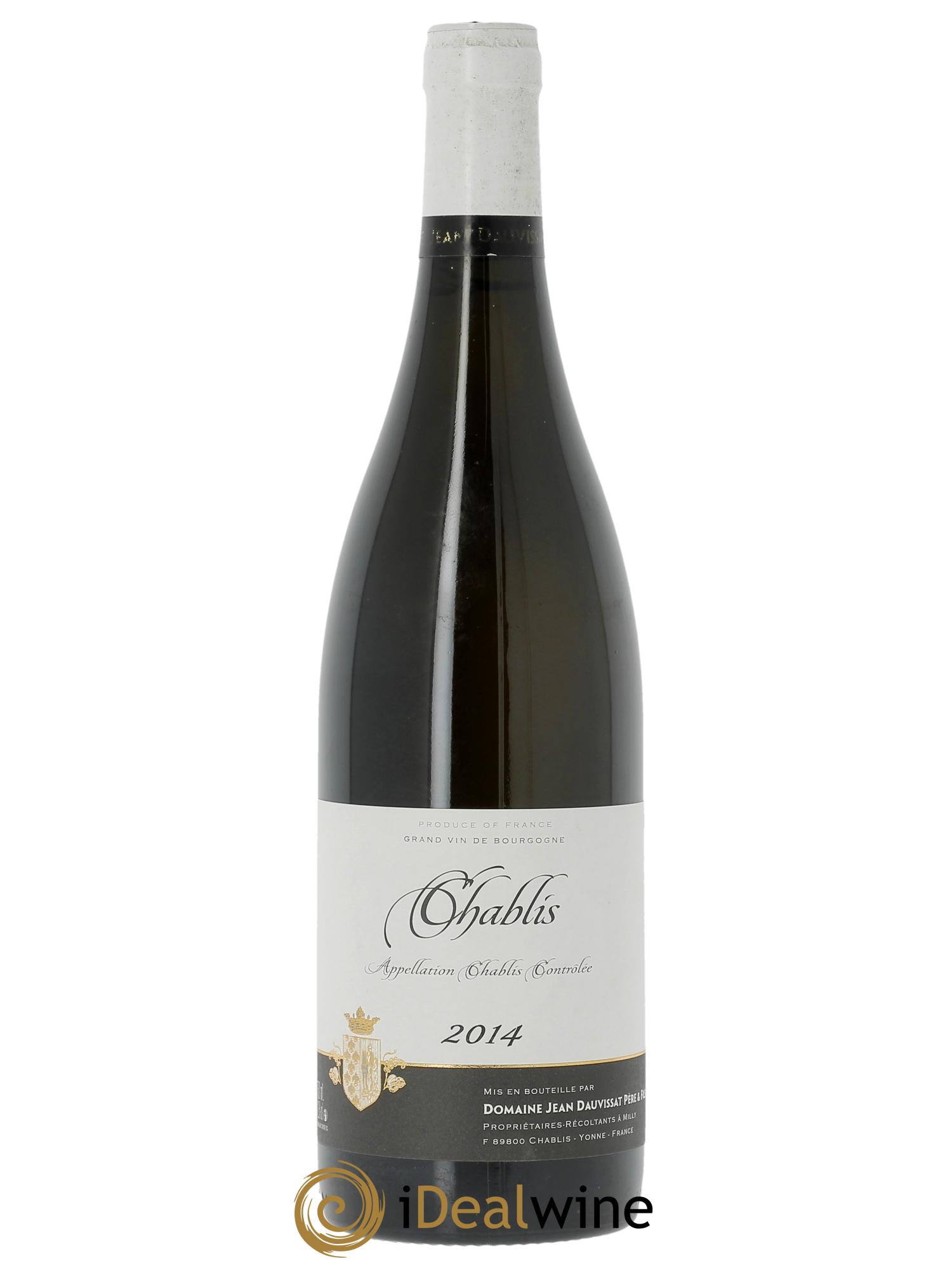 Chablis Jean Dauvissat  (Domaine)  2014 - Lotto di 1 bottiglia - 0