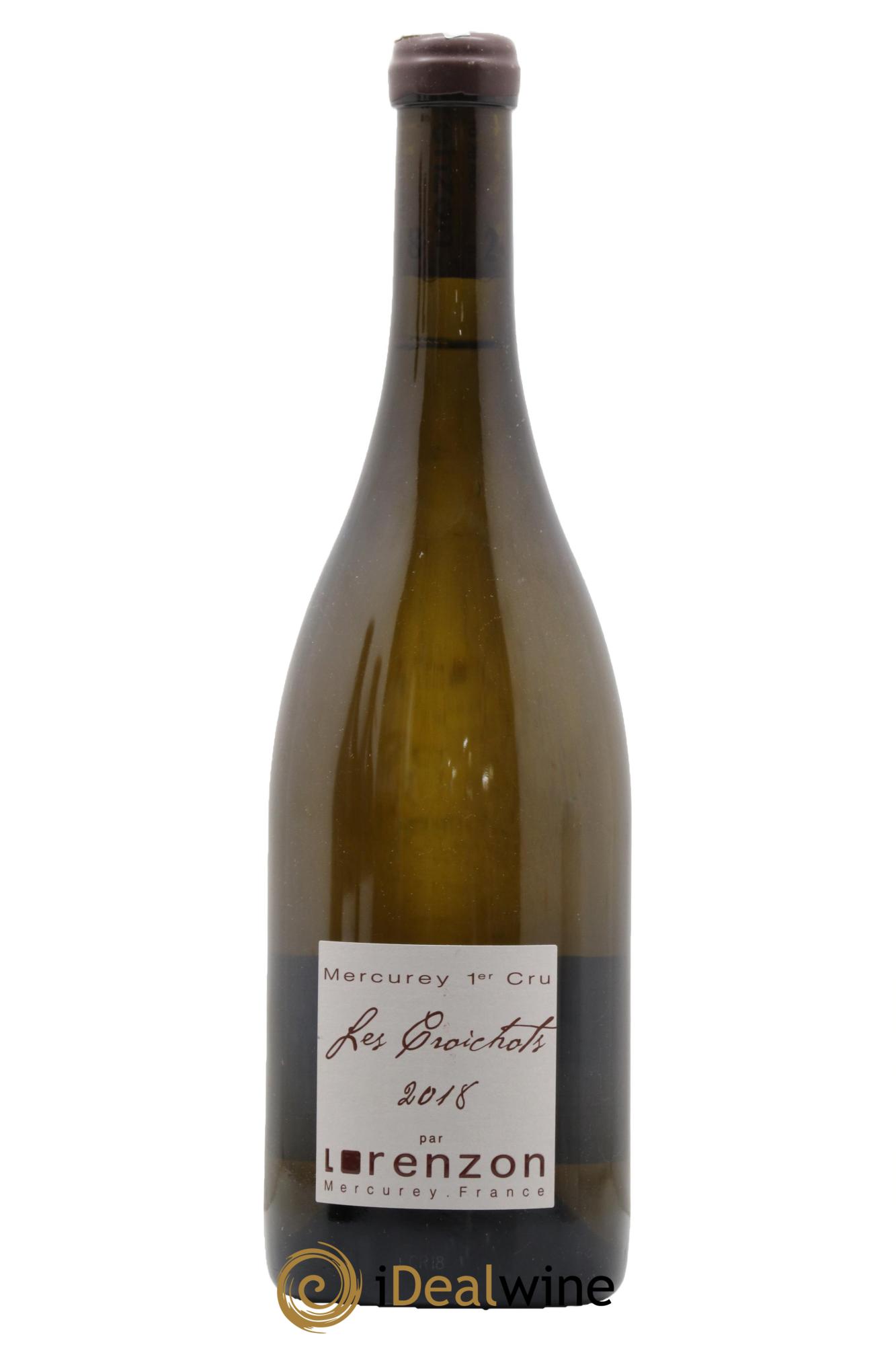 Mercurey 1er Cru Les Croichots Domaine Lorenzon 2018 - Posten von 1 Flasche - 0