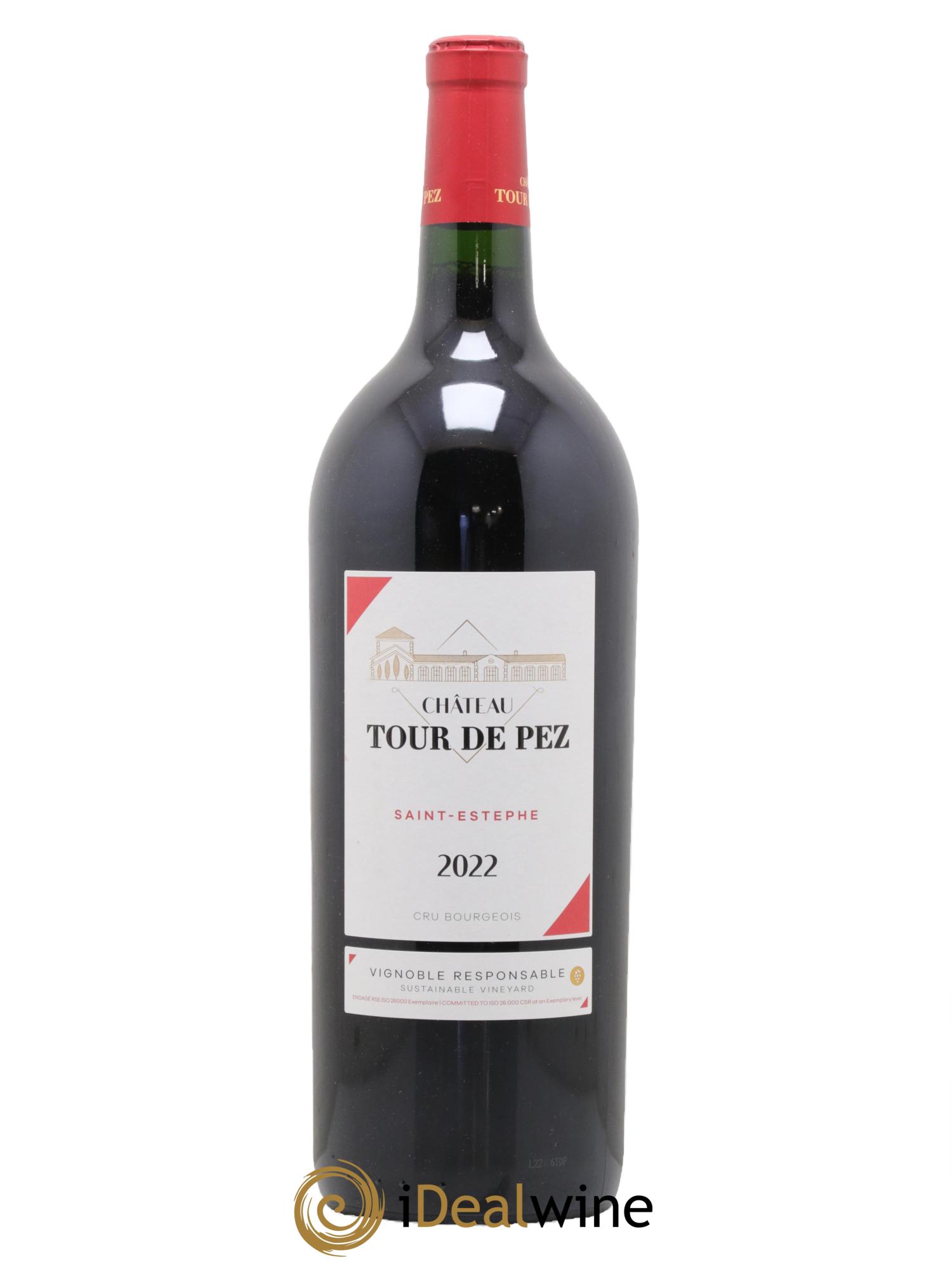 Château Tour de Pez Cru Bourgeois 2022 - Posten von 1 Magnum - 0